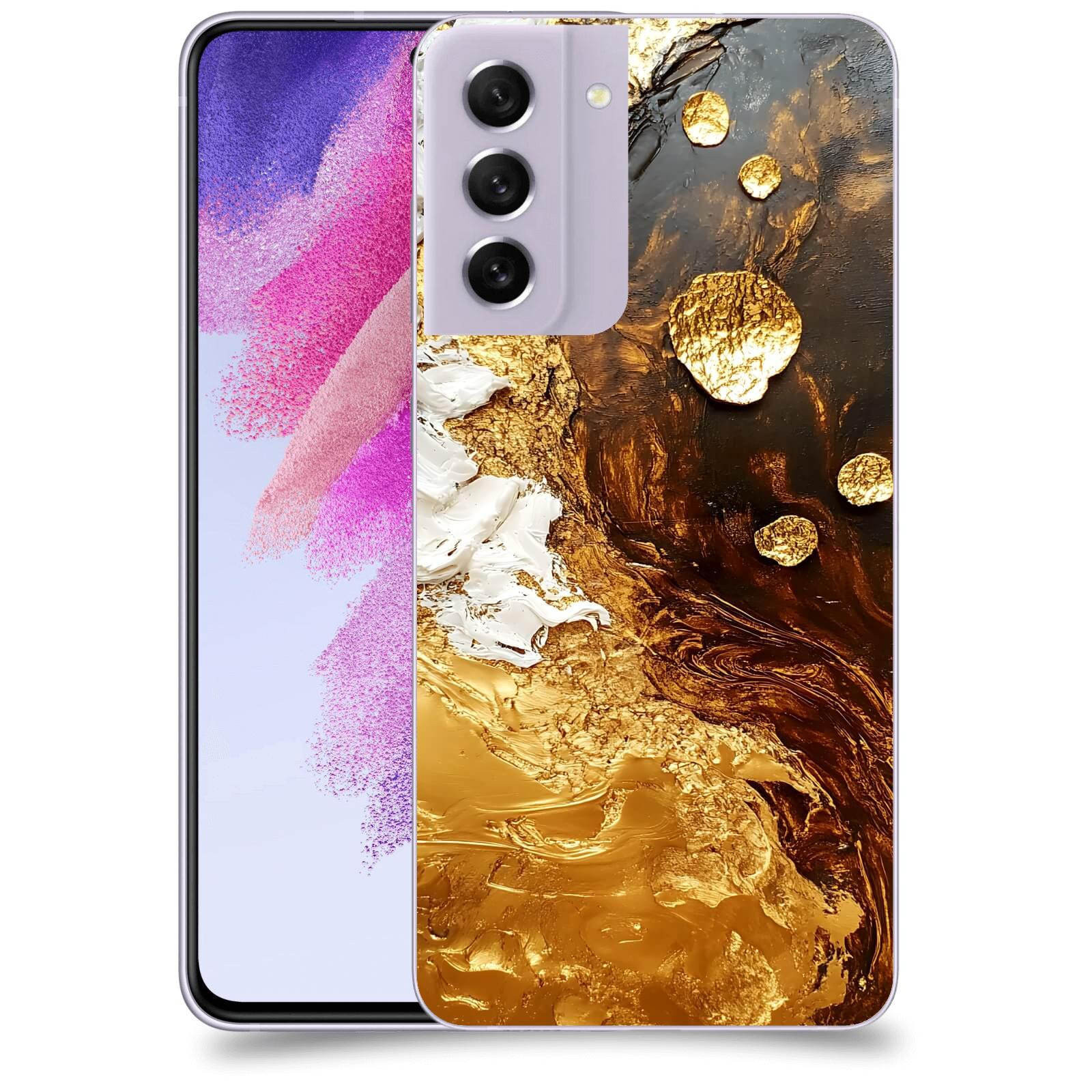 ACOVER Kryt na mobil Samsung Galaxy S21 FE 5G - Amber III