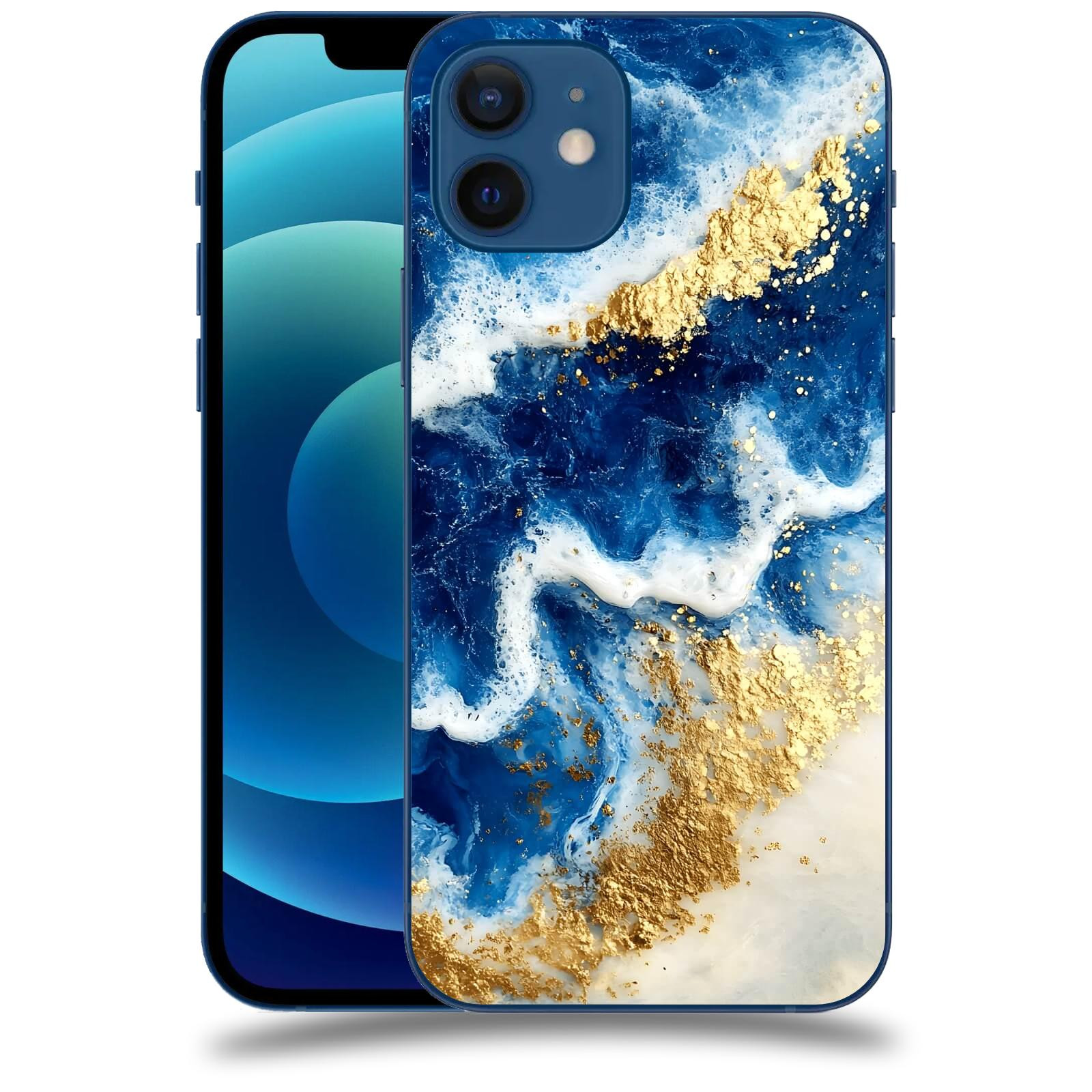 ACOVER Kryt na mobil Apple iPhone 12 - Ocean Waves I