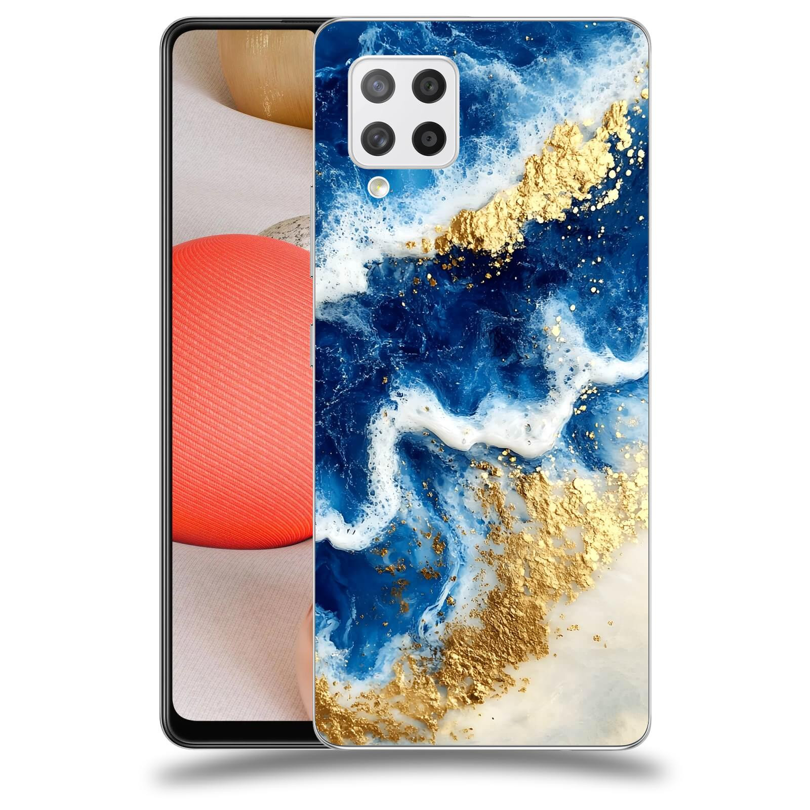 ACOVER Kryt na mobil Samsung Galaxy A42 A426B - Ocean Waves I