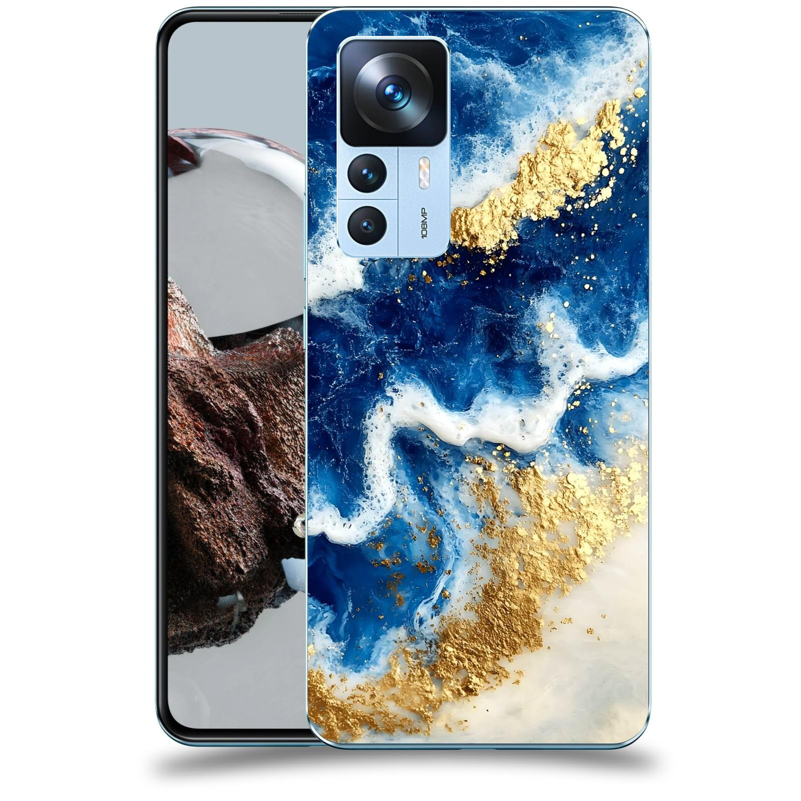 ACOVER Kryt na mobil Xiaomi 12T - Ocean Waves I