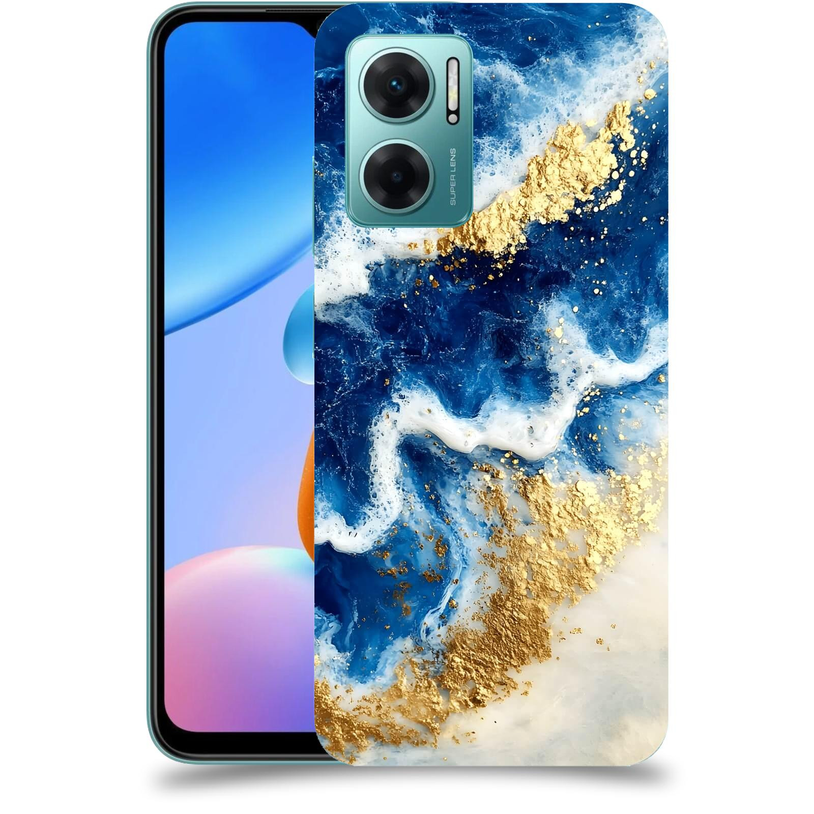 ACOVER Kryt na mobil Xiaomi Redmi 10 5G - Ocean Waves I