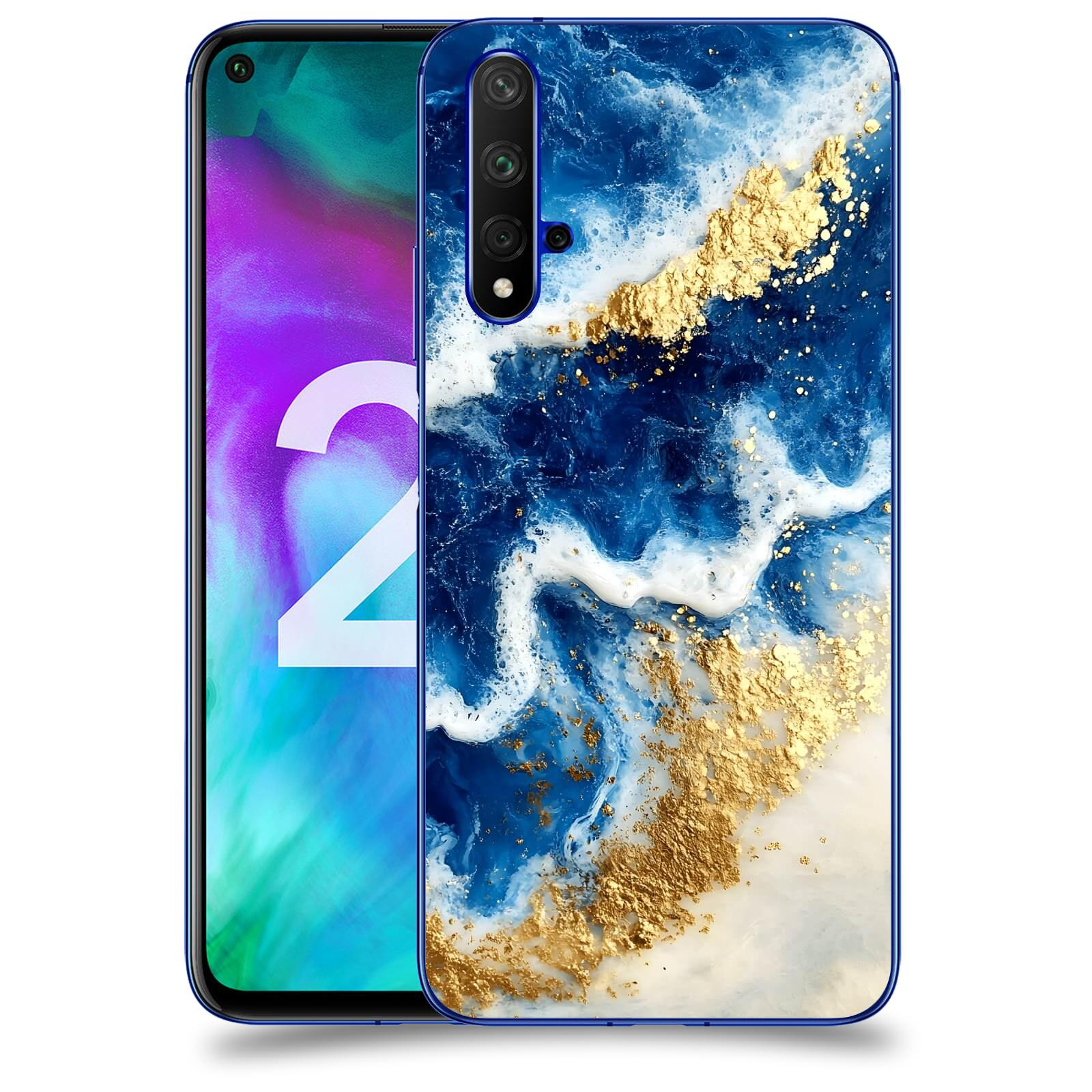 ACOVER Kryt na mobil Honor 20 - Ocean Waves I