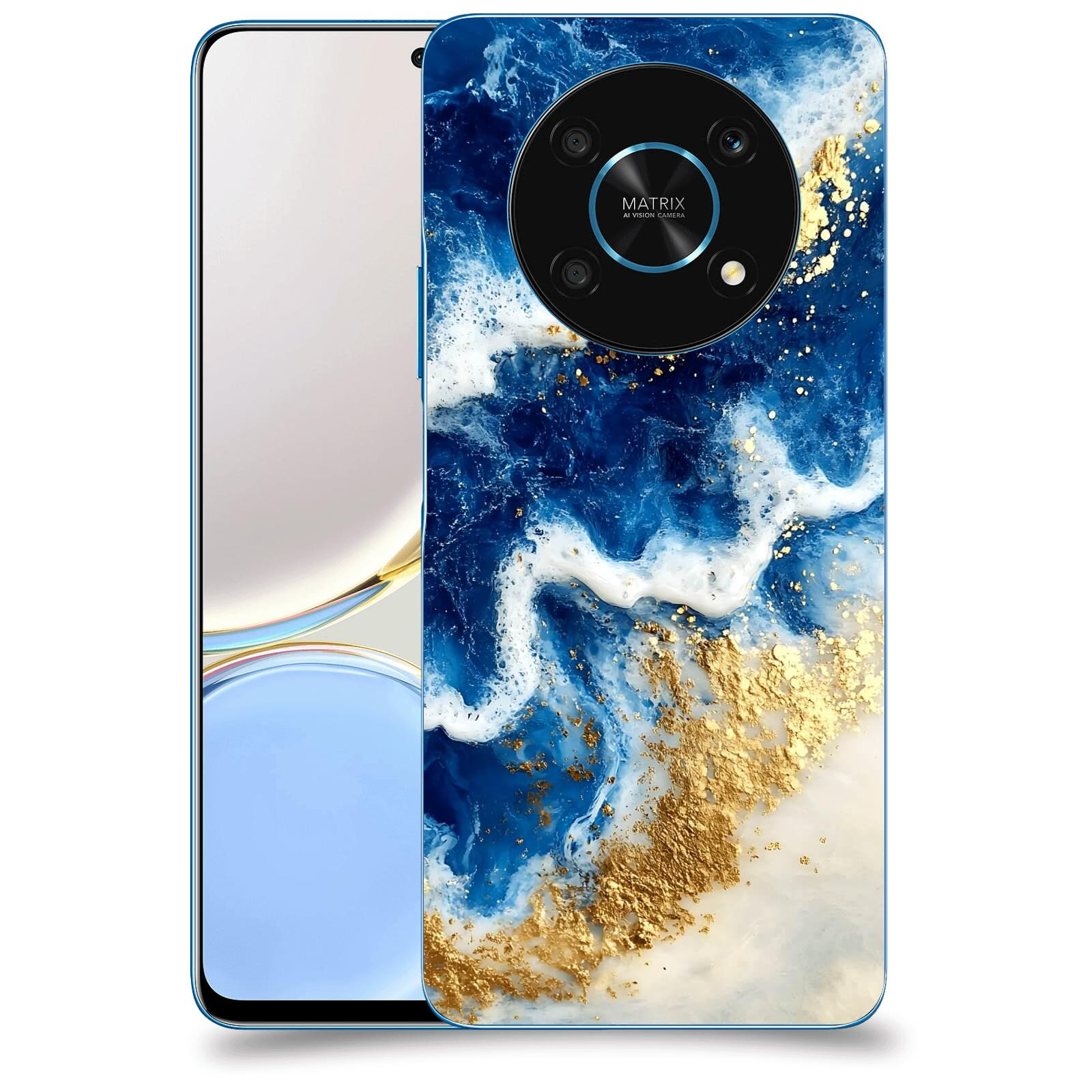 ACOVER Kryt na mobil Honor Magic 4 Lite 5G - Ocean Waves I