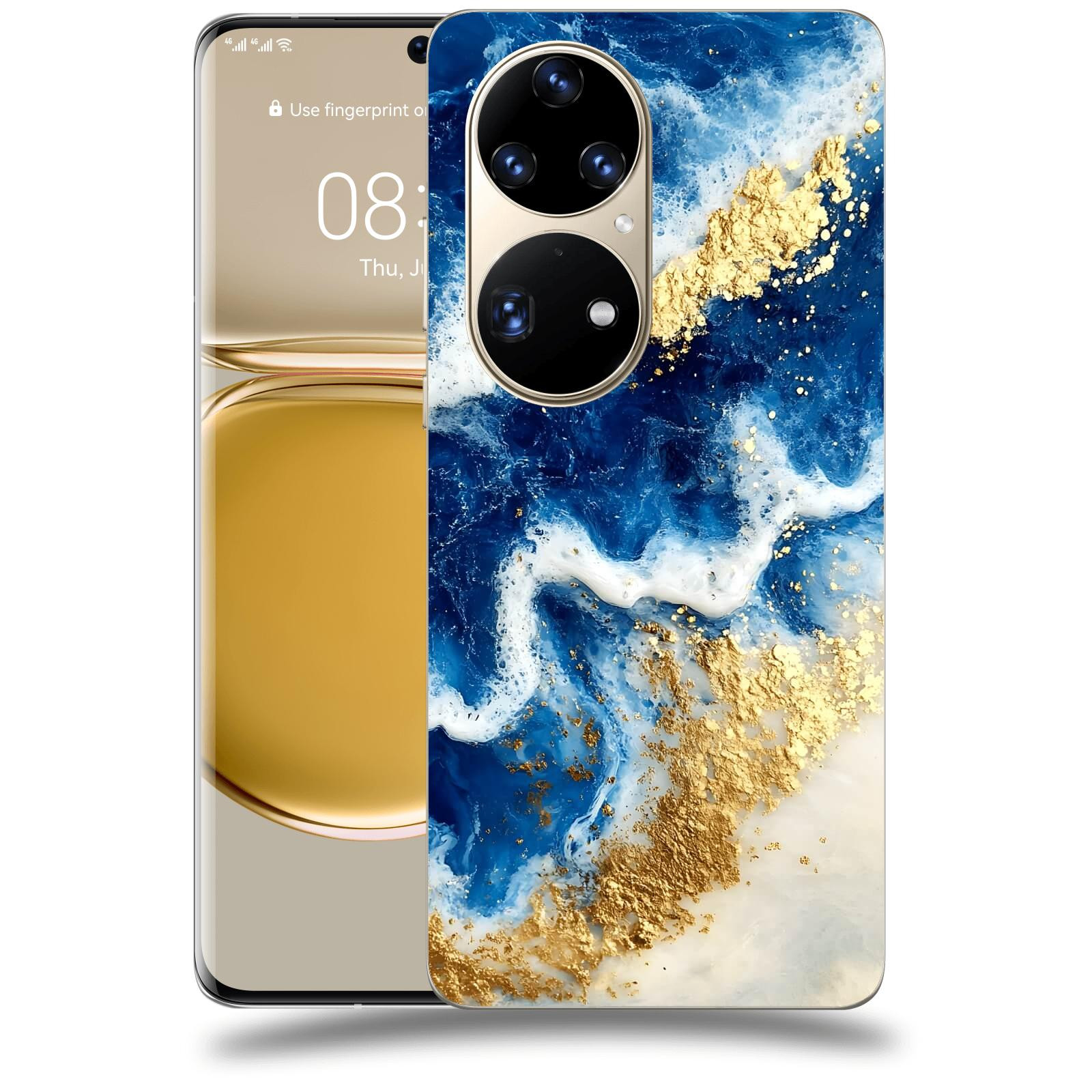 ACOVER Kryt na mobil Huawei P50 - Ocean Waves I