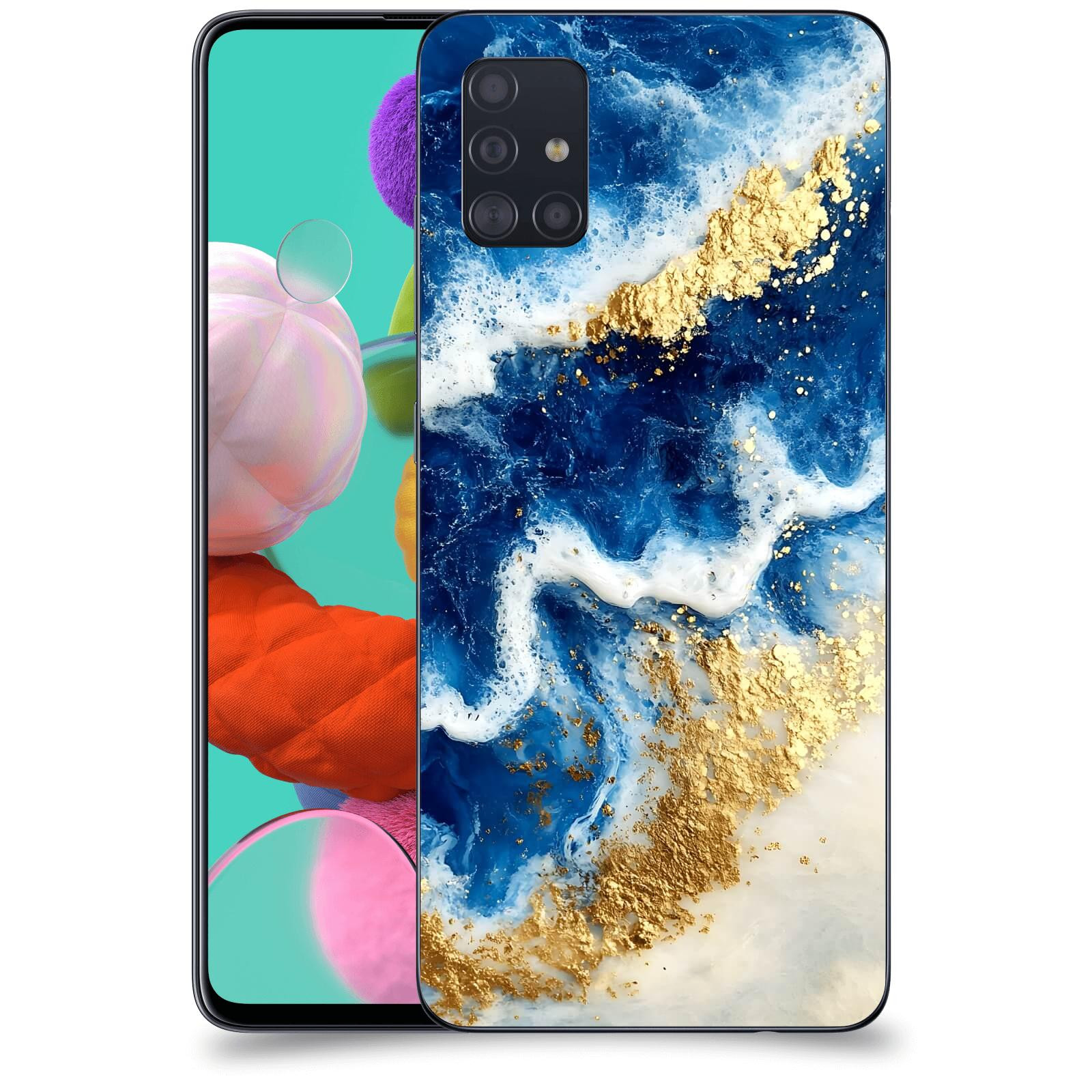 ACOVER Kryt na mobil Samsung Galaxy A51 A515F - Ocean Waves I
