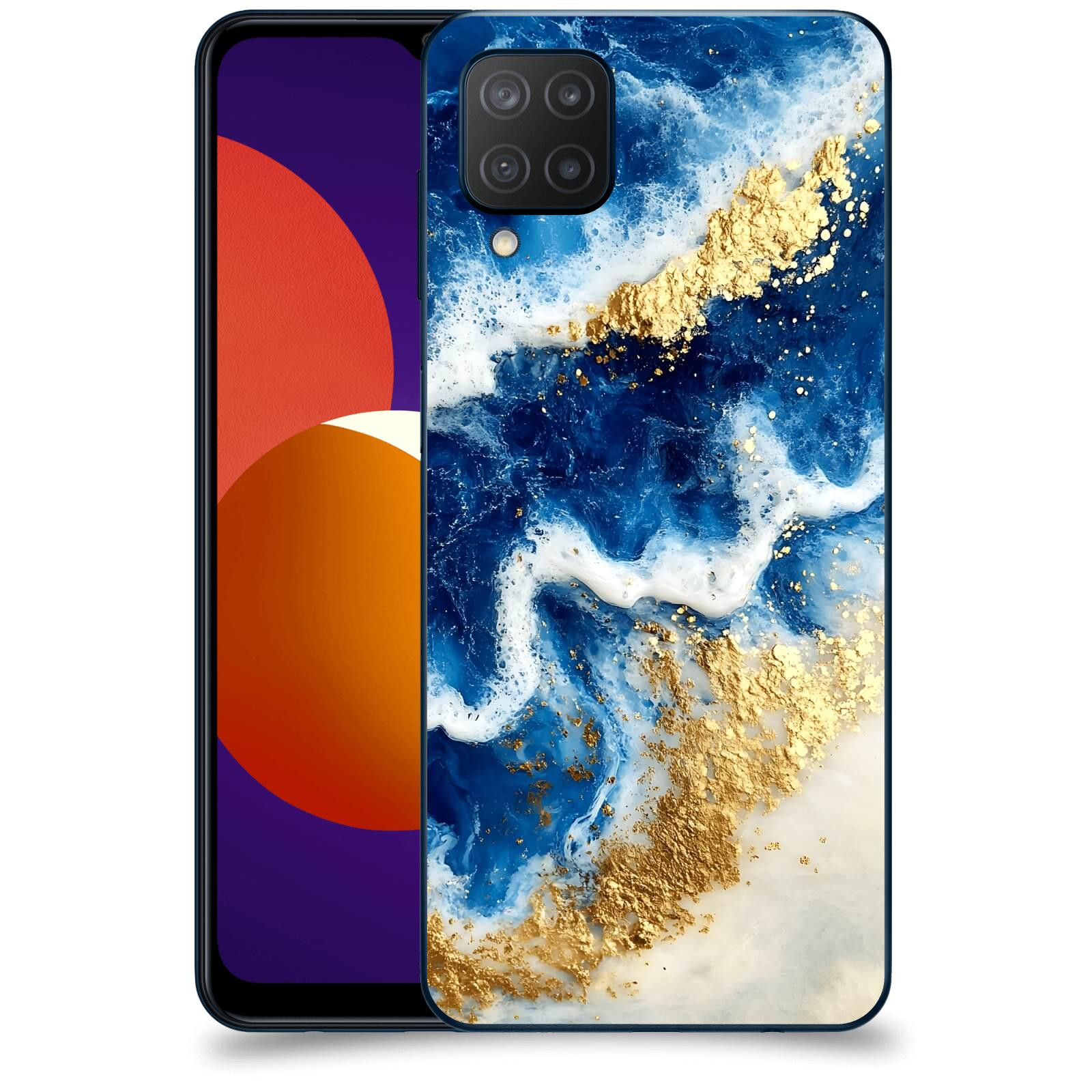 ACOVER Kryt na mobil Samsung Galaxy M12 M127F - Ocean Waves I
