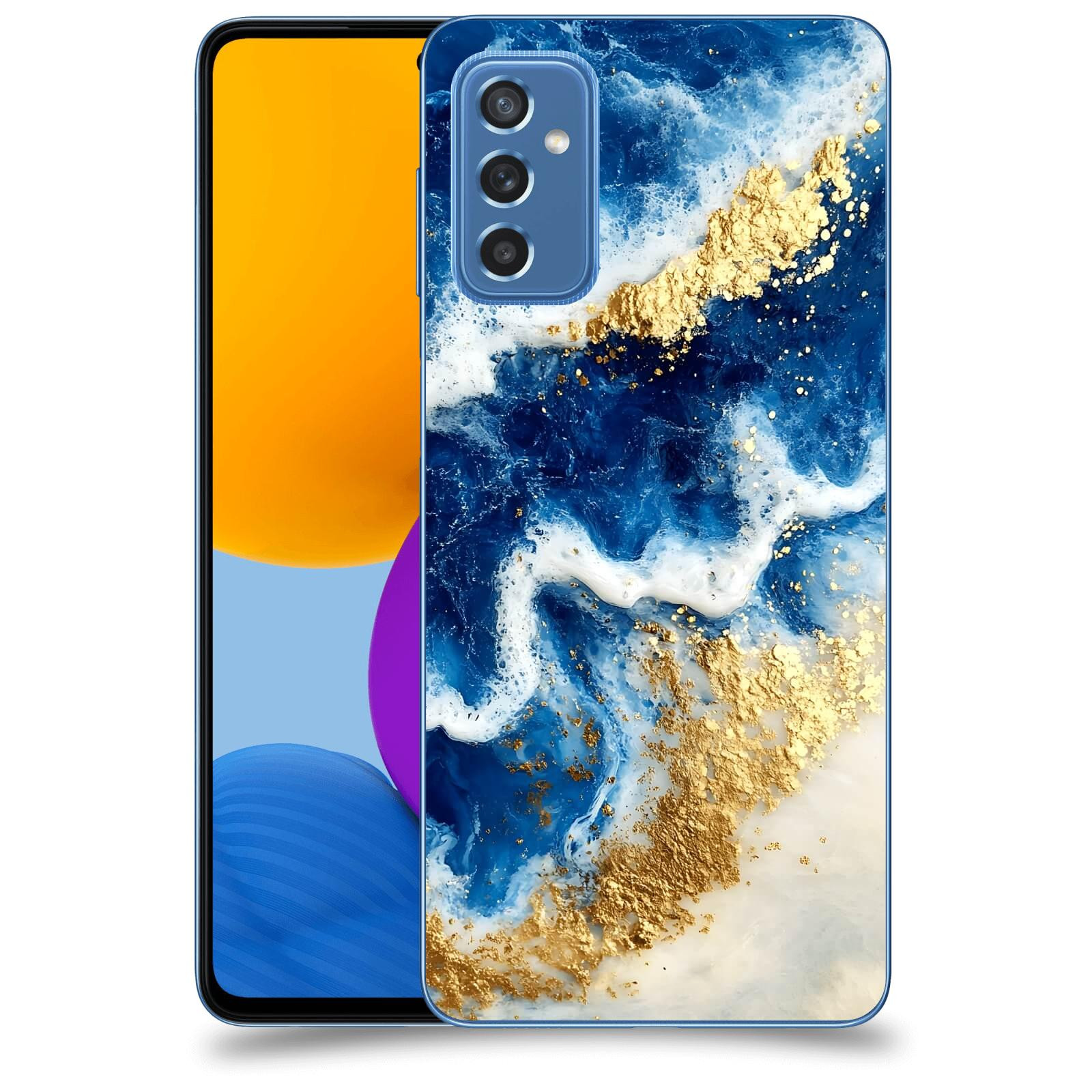 ACOVER Kryt na mobil Samsung Galaxy M52 5G - Ocean Waves I