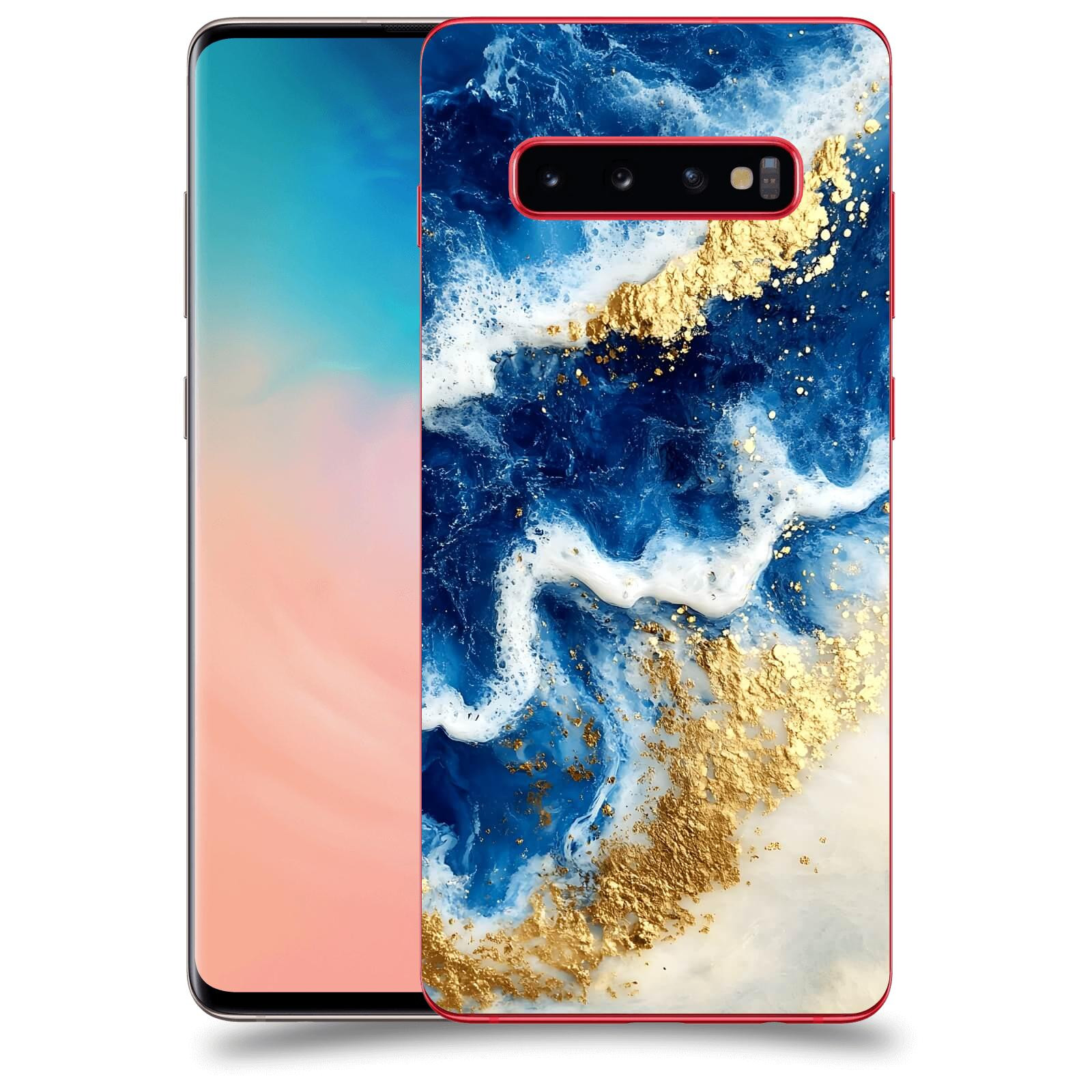ACOVER Kryt na mobil Samsung Galaxy S10 Plus G975 - Ocean Waves I