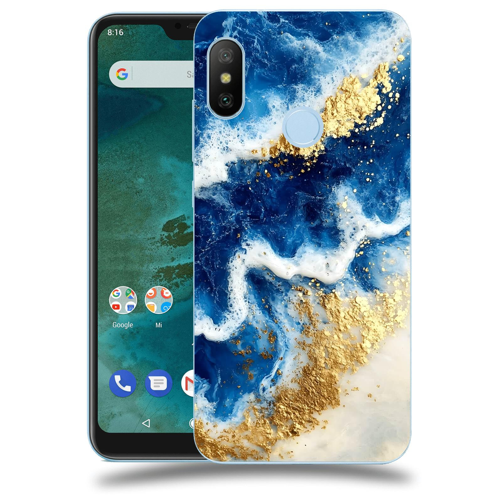 ACOVER Kryt na mobil Xiaomi Mi A2 Lite - Ocean Waves I