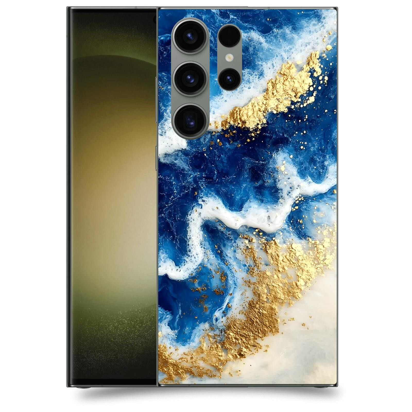 ACOVER Kryt na mobil Samsung Galaxy S23 Ultra 5G - Ocean Waves I