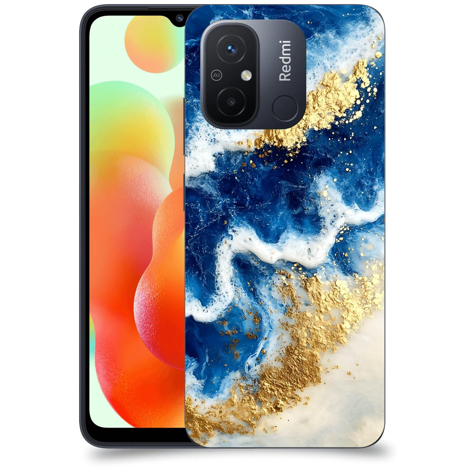 ACOVER Kryt na mobil Xiaomi Redmi 12C - Ocean Waves I