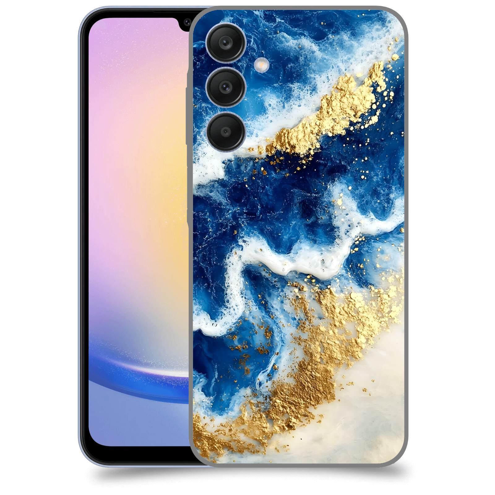ACOVER Kryt na mobil Samsung Galaxy A25 5G - Ocean Waves I