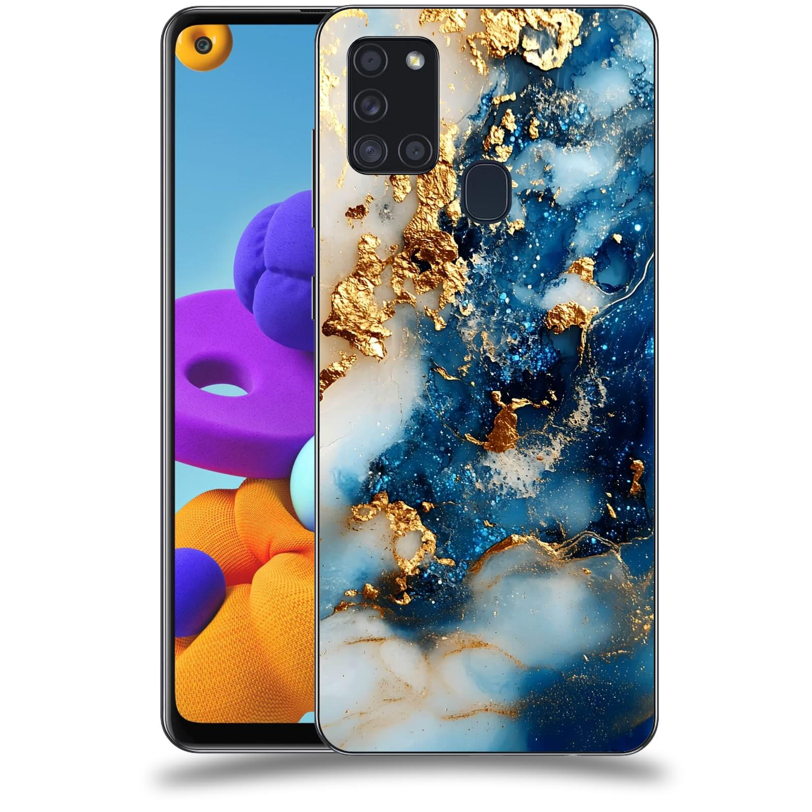ACOVER Kryt na mobil Samsung Galaxy A21s - Ocean Waves II