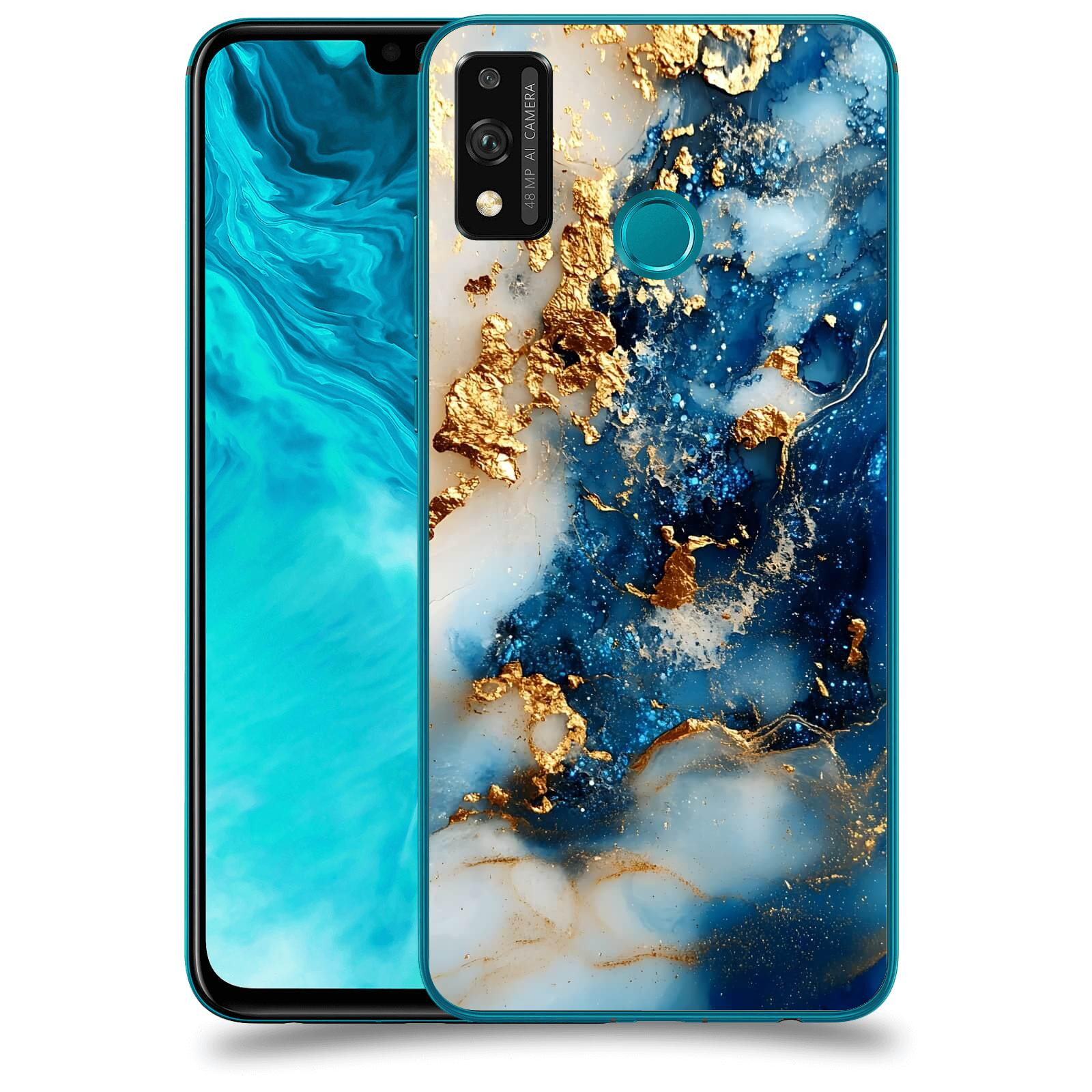 ACOVER Kryt na mobil Honor 9X Lite - Ocean Waves II