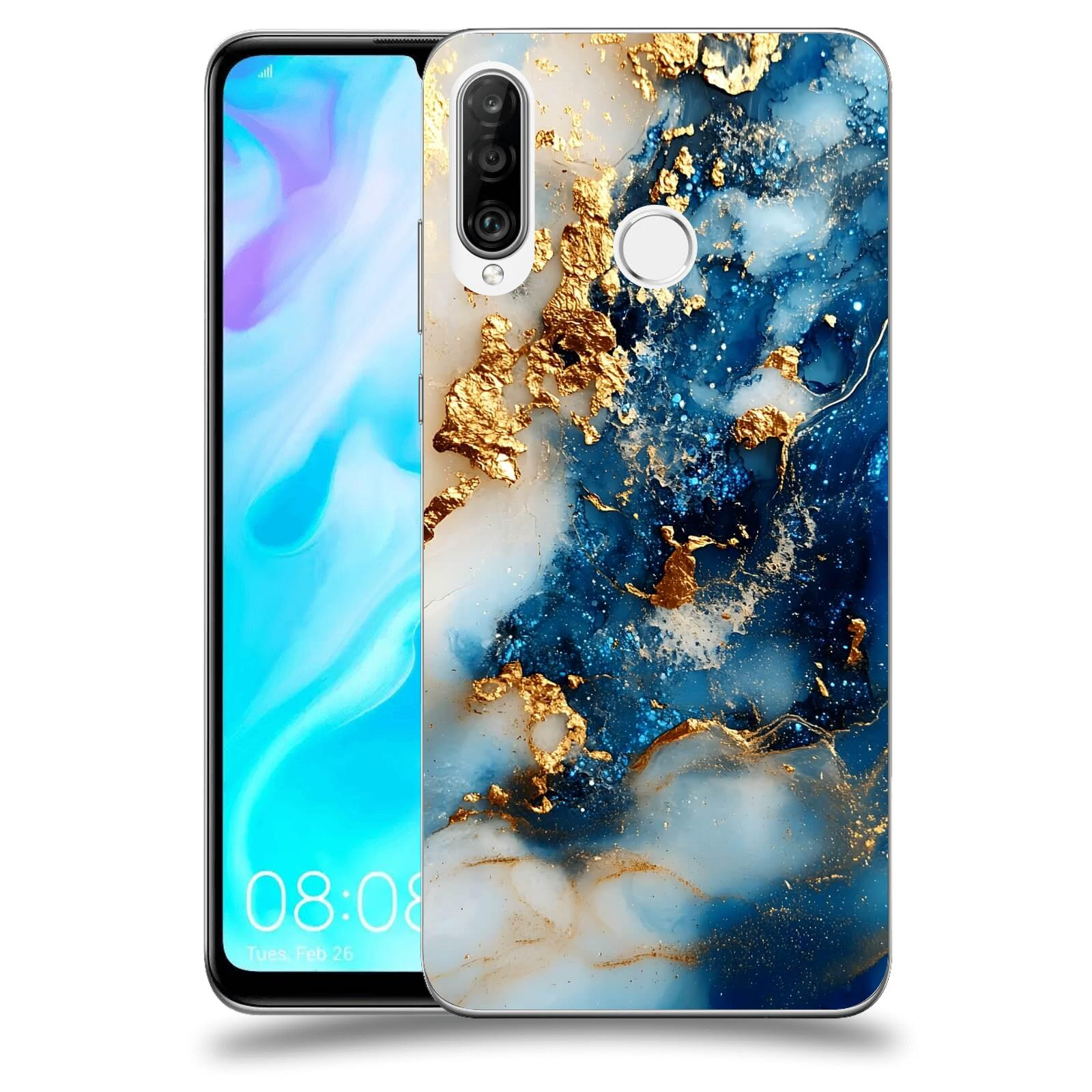 ACOVER Kryt na mobil Huawei P30 Lite - Ocean Waves II