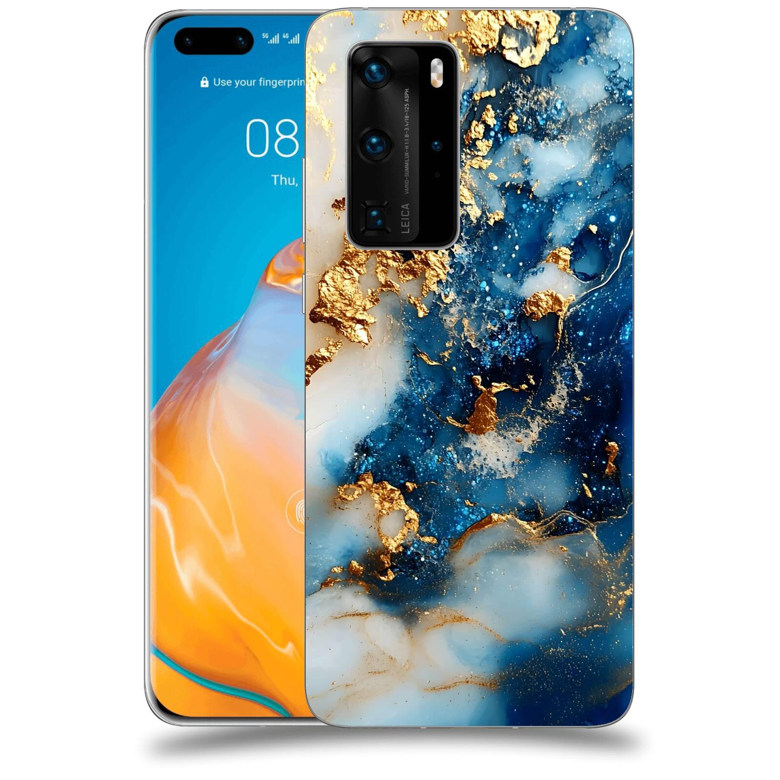ACOVER Kryt na mobil Huawei P40 - Ocean Waves II