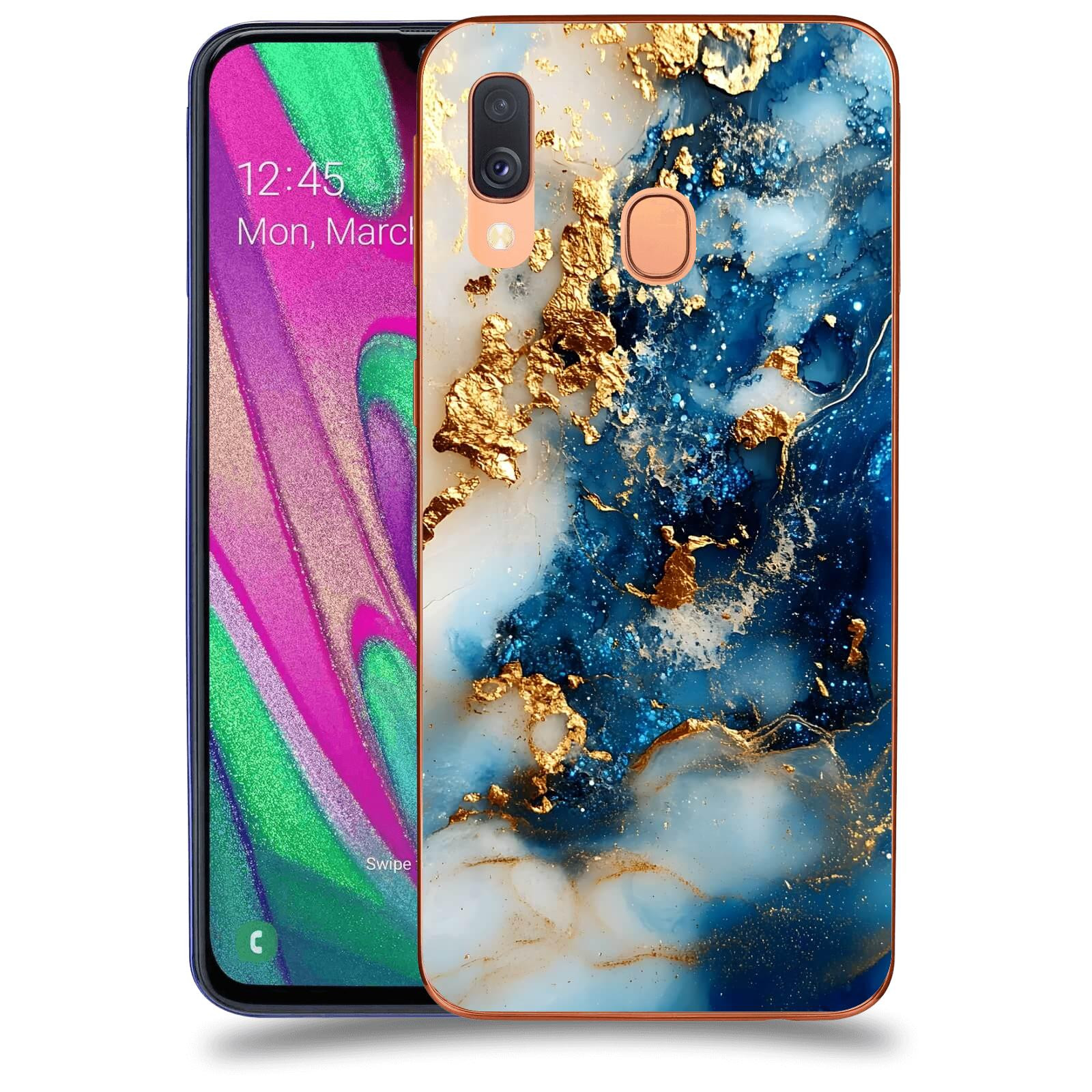 ACOVER Kryt na mobil Samsung Galaxy A40 A405F - Ocean Waves II