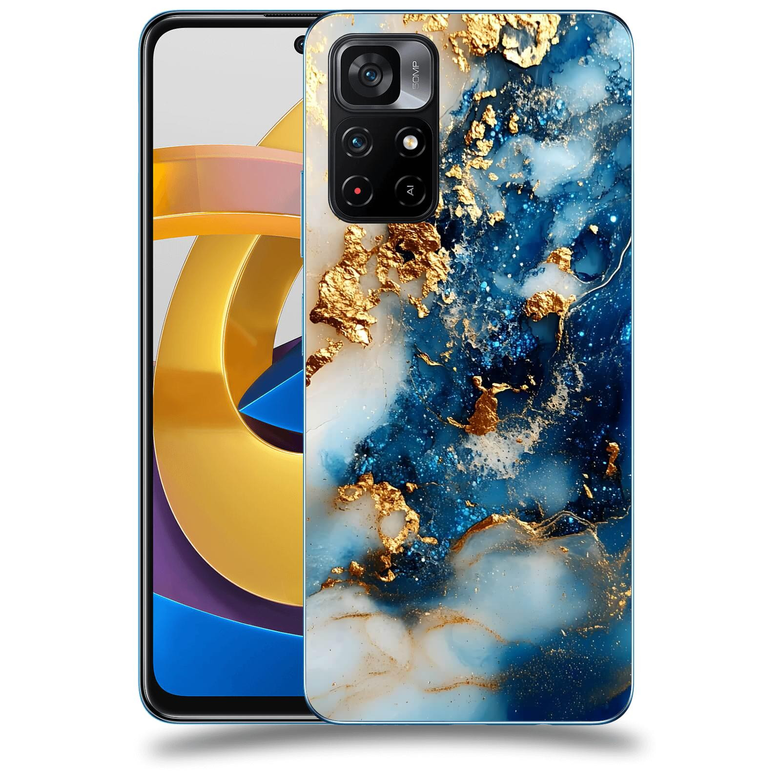 ACOVER Kryt na mobil Xiaomi Poco M4 Pro - Ocean Waves II