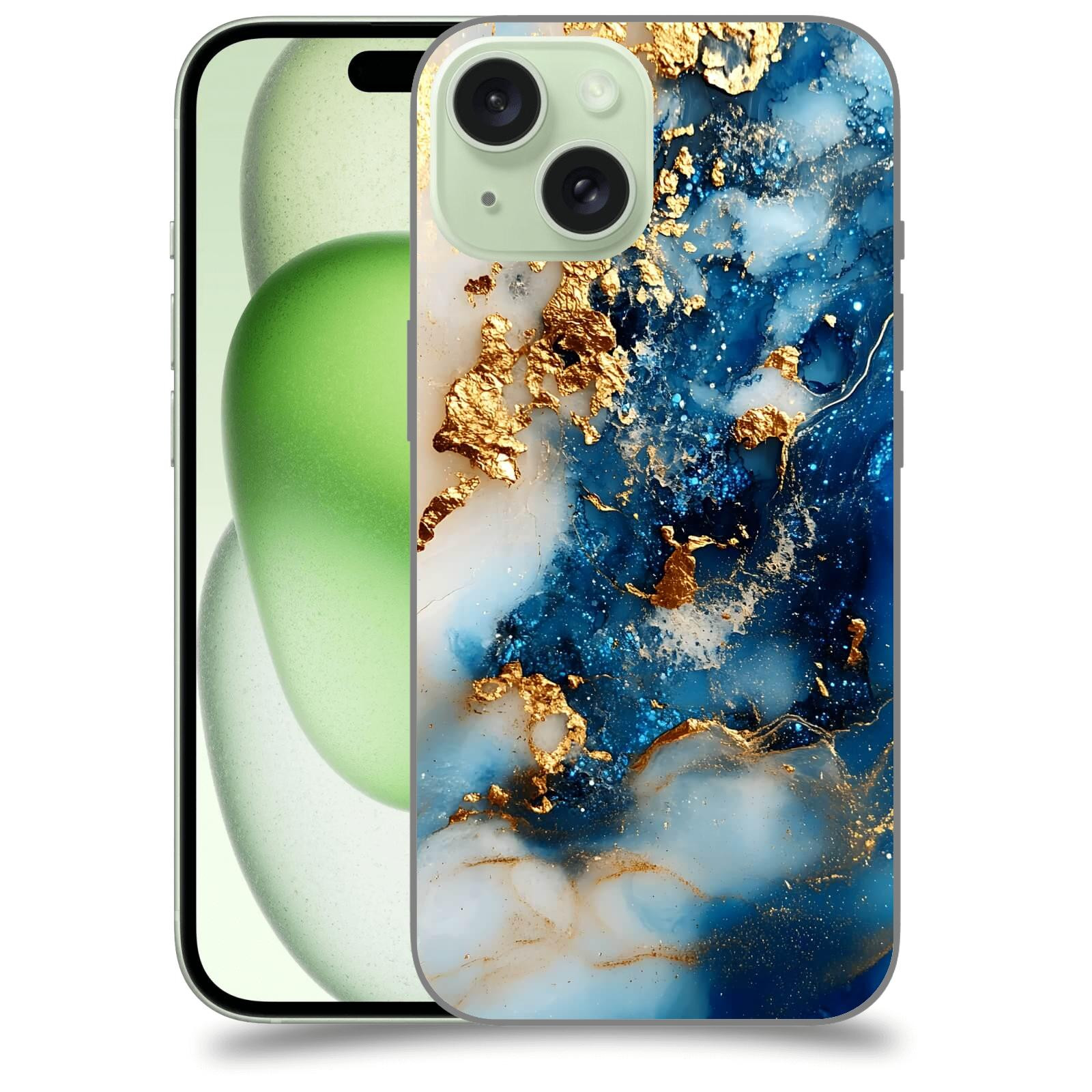 ACOVER Kryt na mobil Apple iPhone 15 - Ocean Waves II
