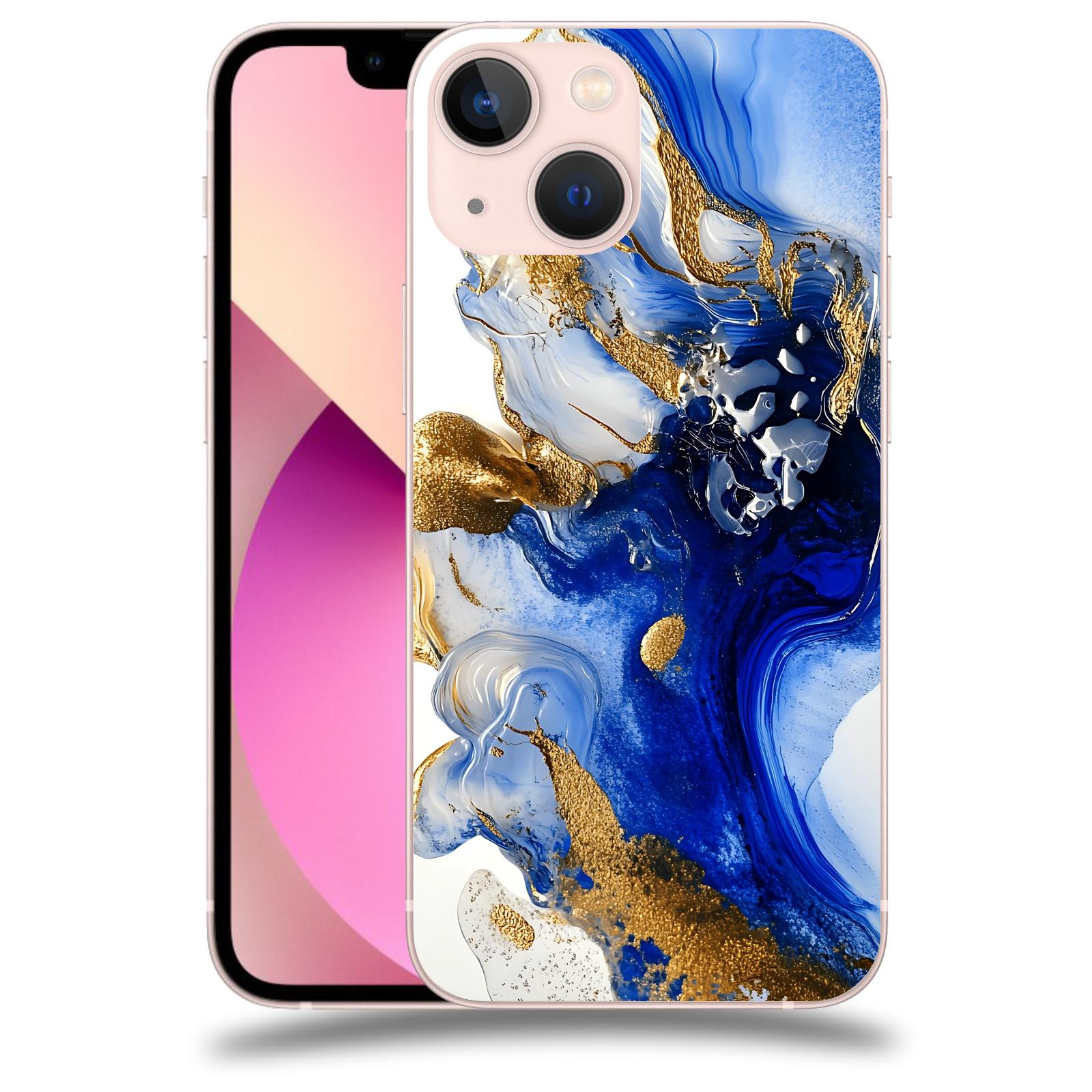 ACOVER Kryt na mobil Apple iPhone 13 mini - Ocean Waves III