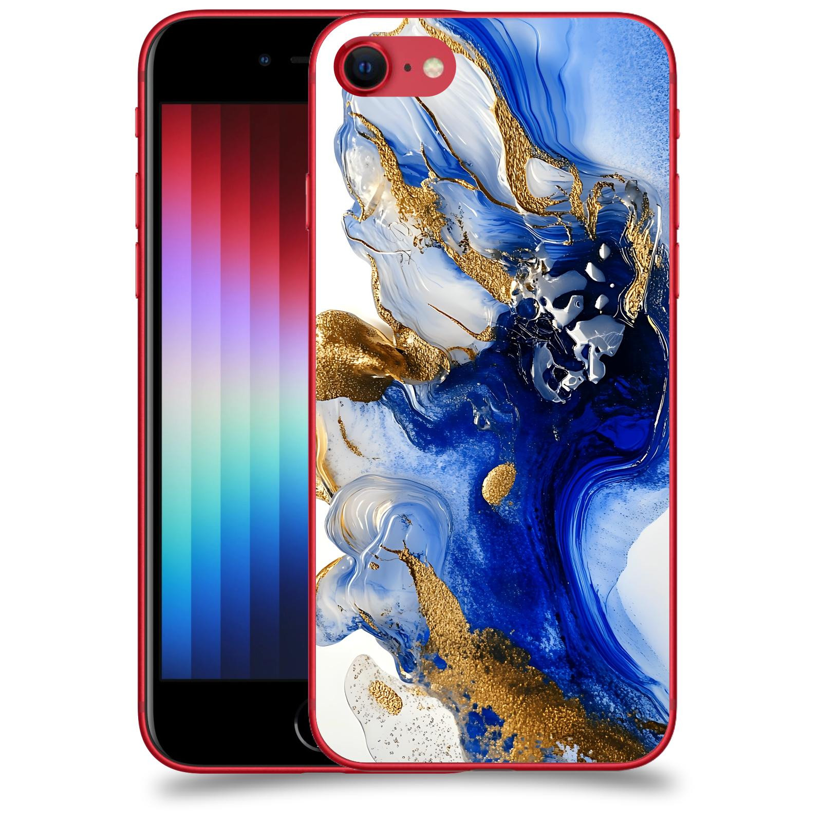 ACOVER Kryt na mobil Apple iPhone SE 2022 - Ocean Waves III