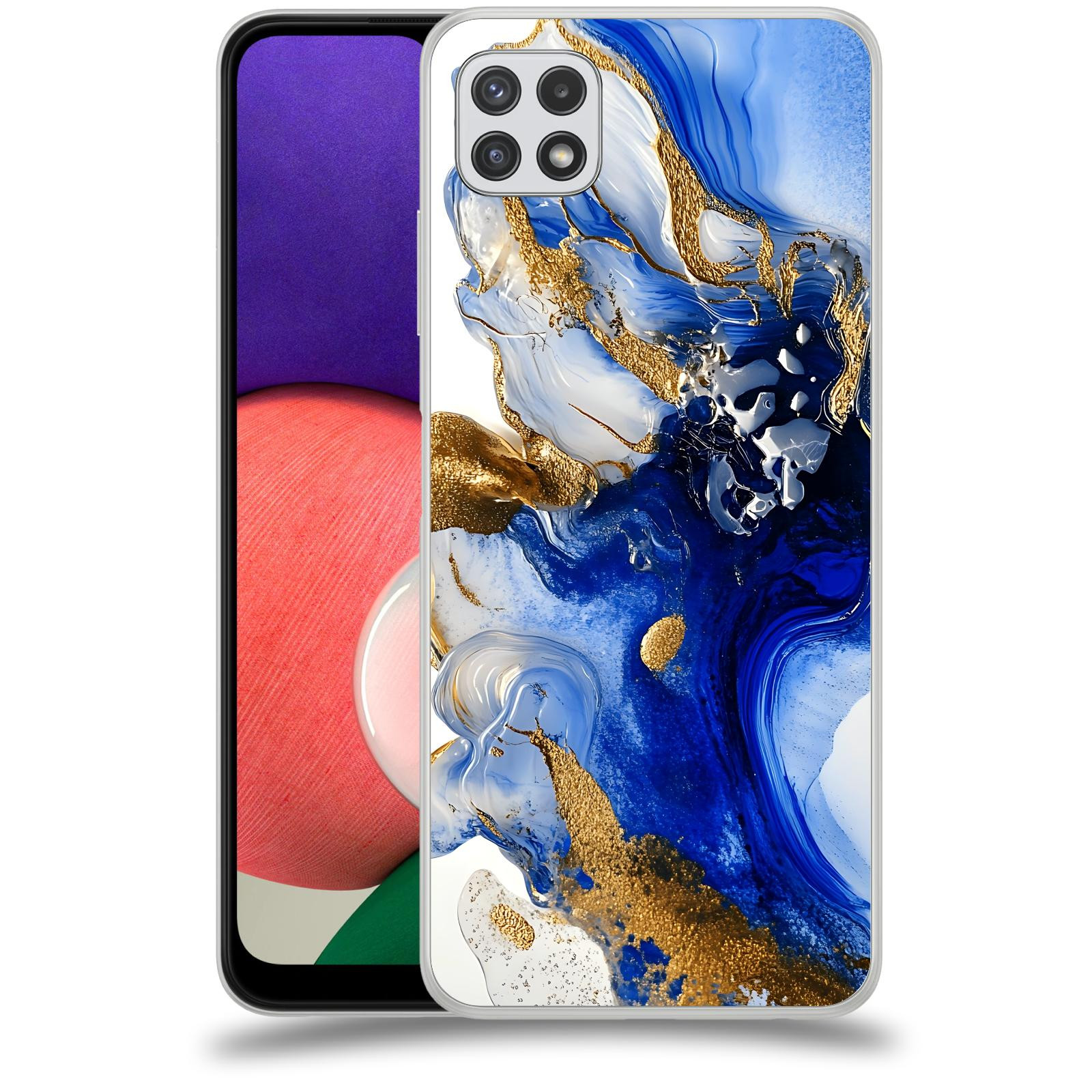ACOVER Kryt na mobil Samsung Galaxy A22 A225F - Ocean Waves III
