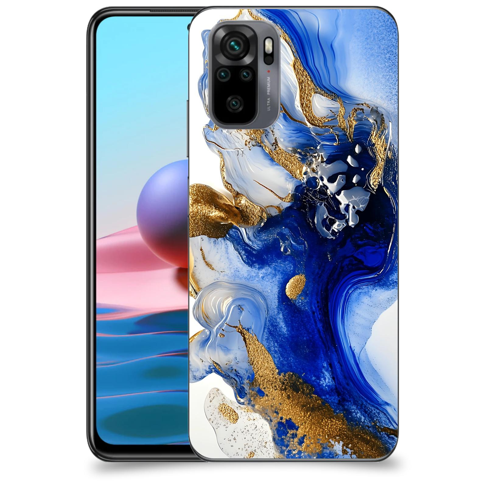 ACOVER Kryt na mobil Xiaomi Redmi Note 10 - Ocean Waves III