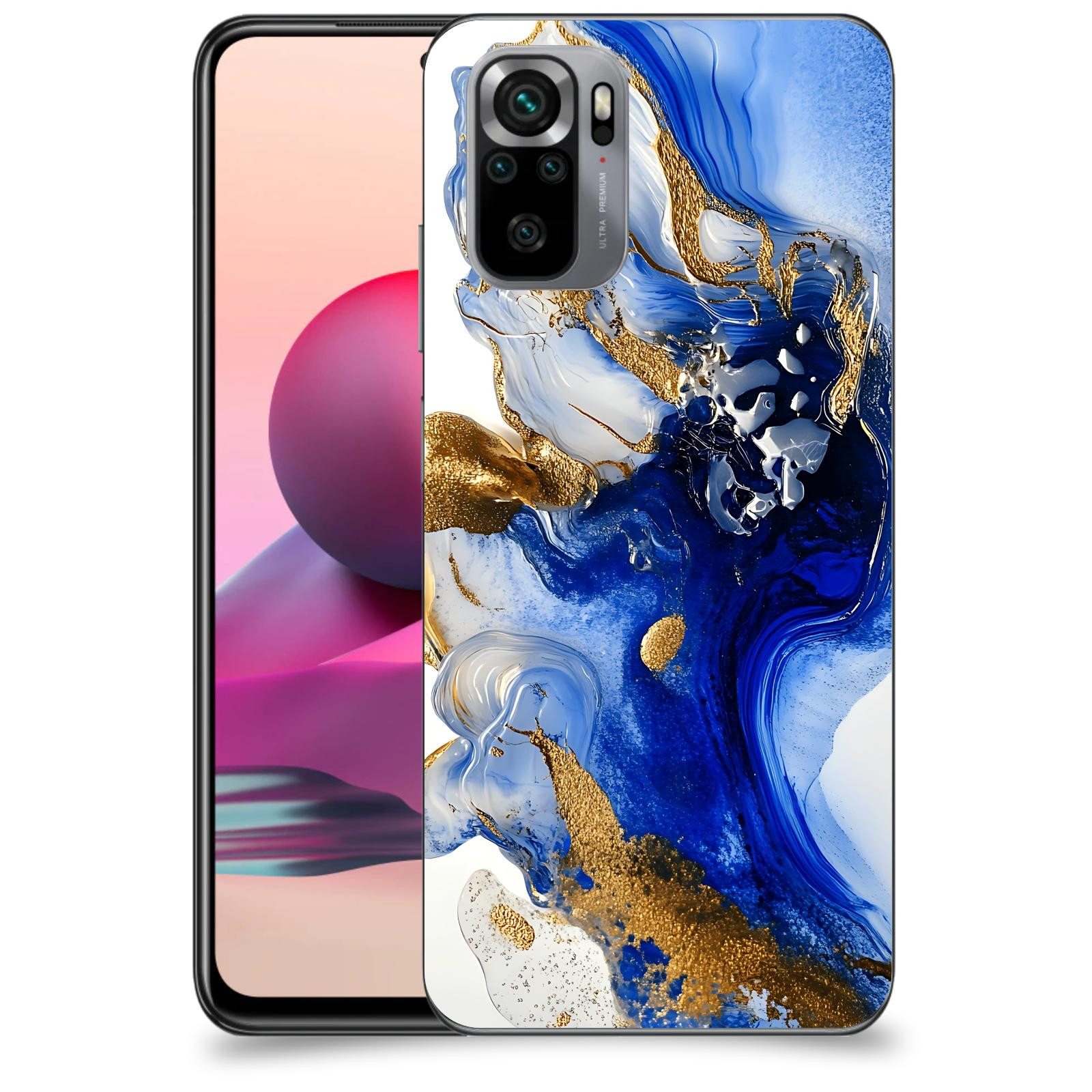 ACOVER Kryt na mobil Xiaomi Redmi Note 10S - Ocean Waves III