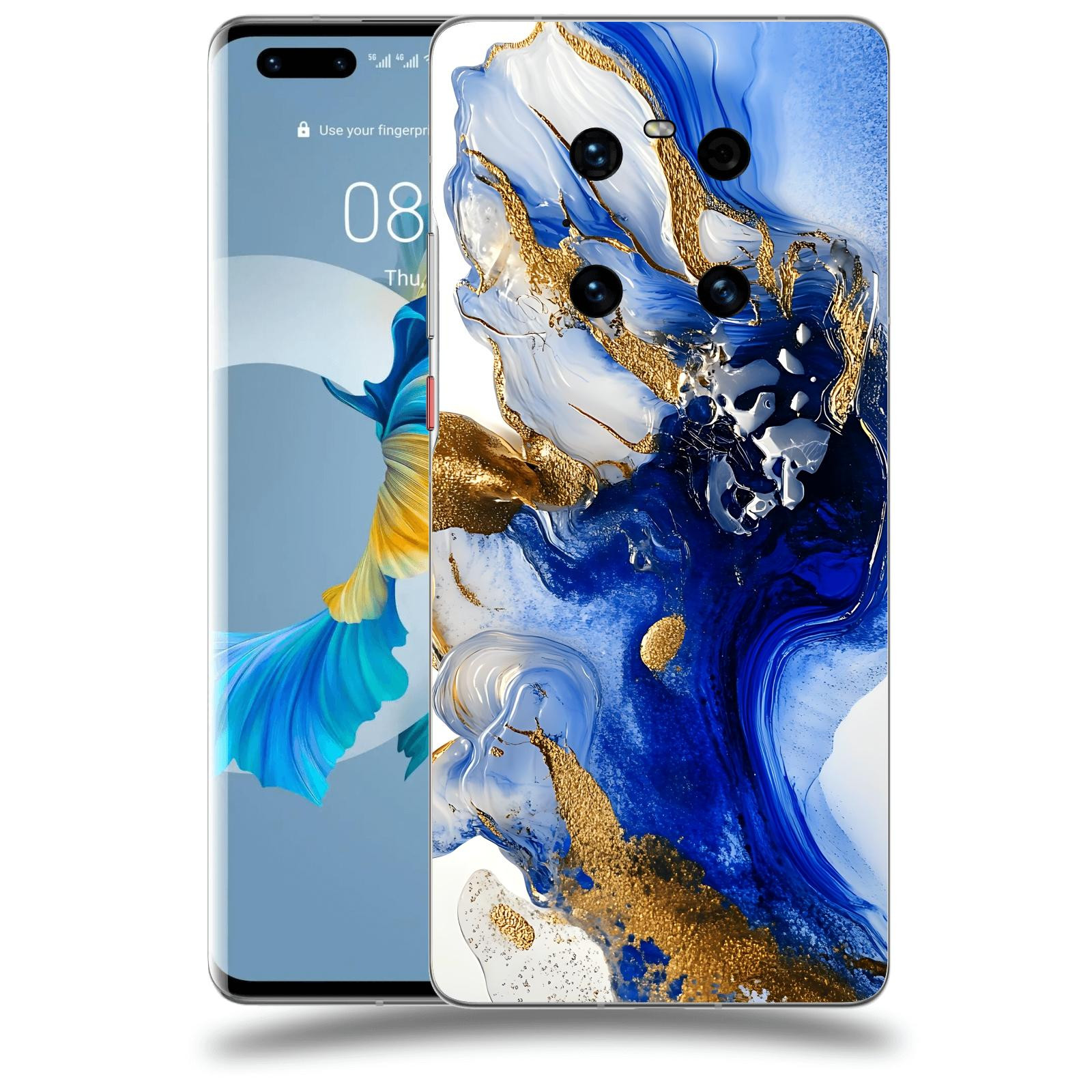 ACOVER Kryt na mobil Huawei Mate 40 Pro - Ocean Waves III