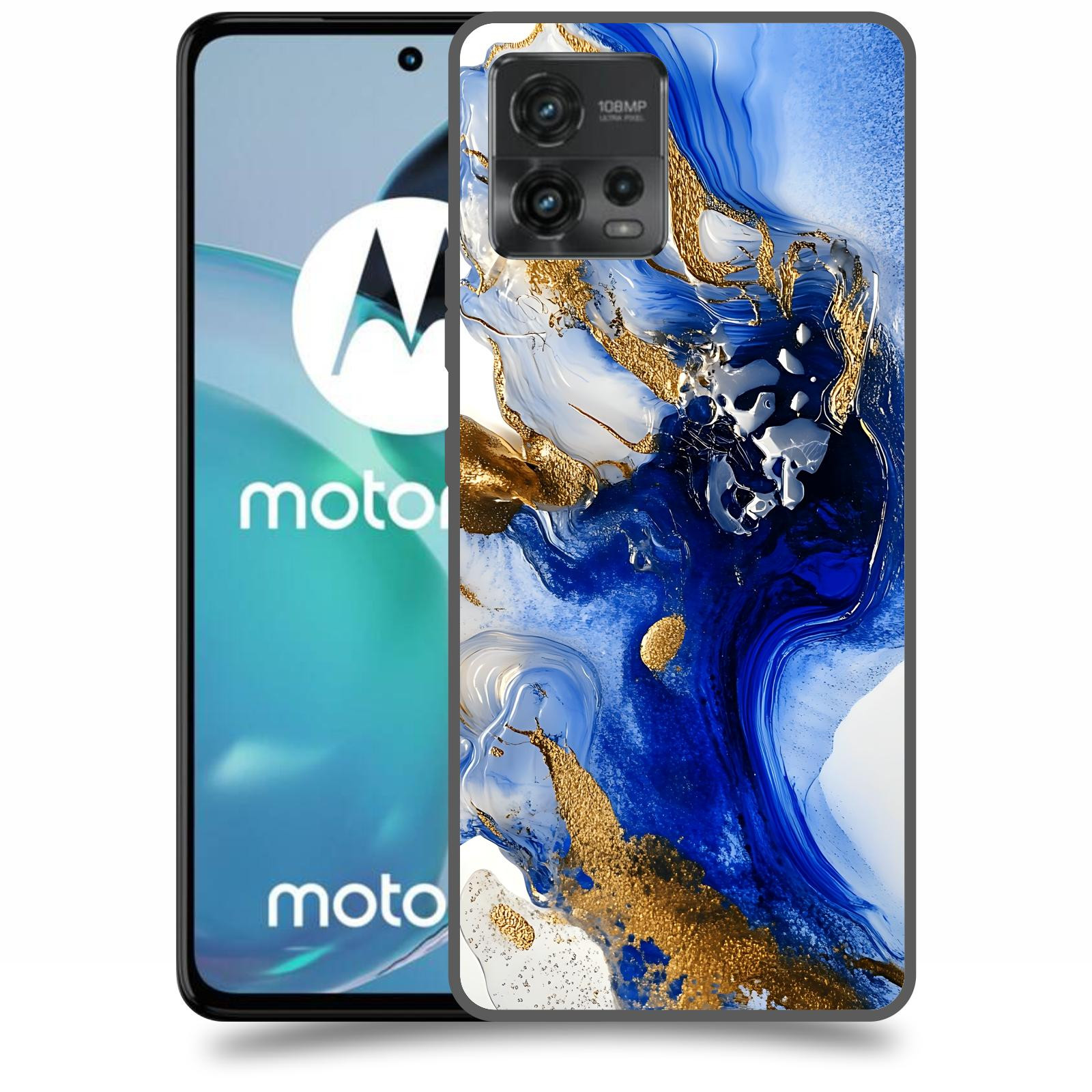 ACOVER Kryt na mobil Motorola Moto G72 - Ocean Waves III