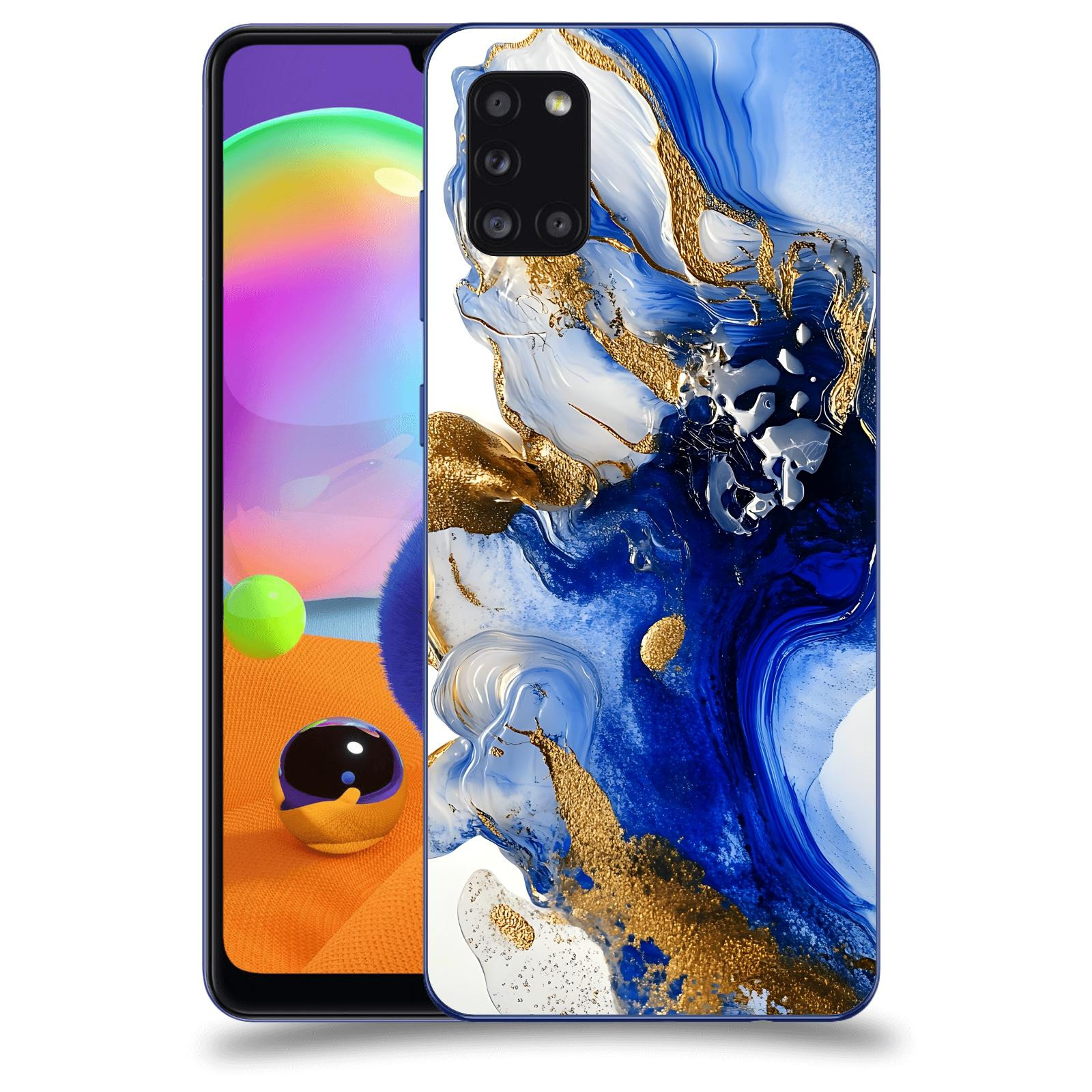 ACOVER Kryt na mobil Samsung Galaxy A31 A315F - Ocean Waves III