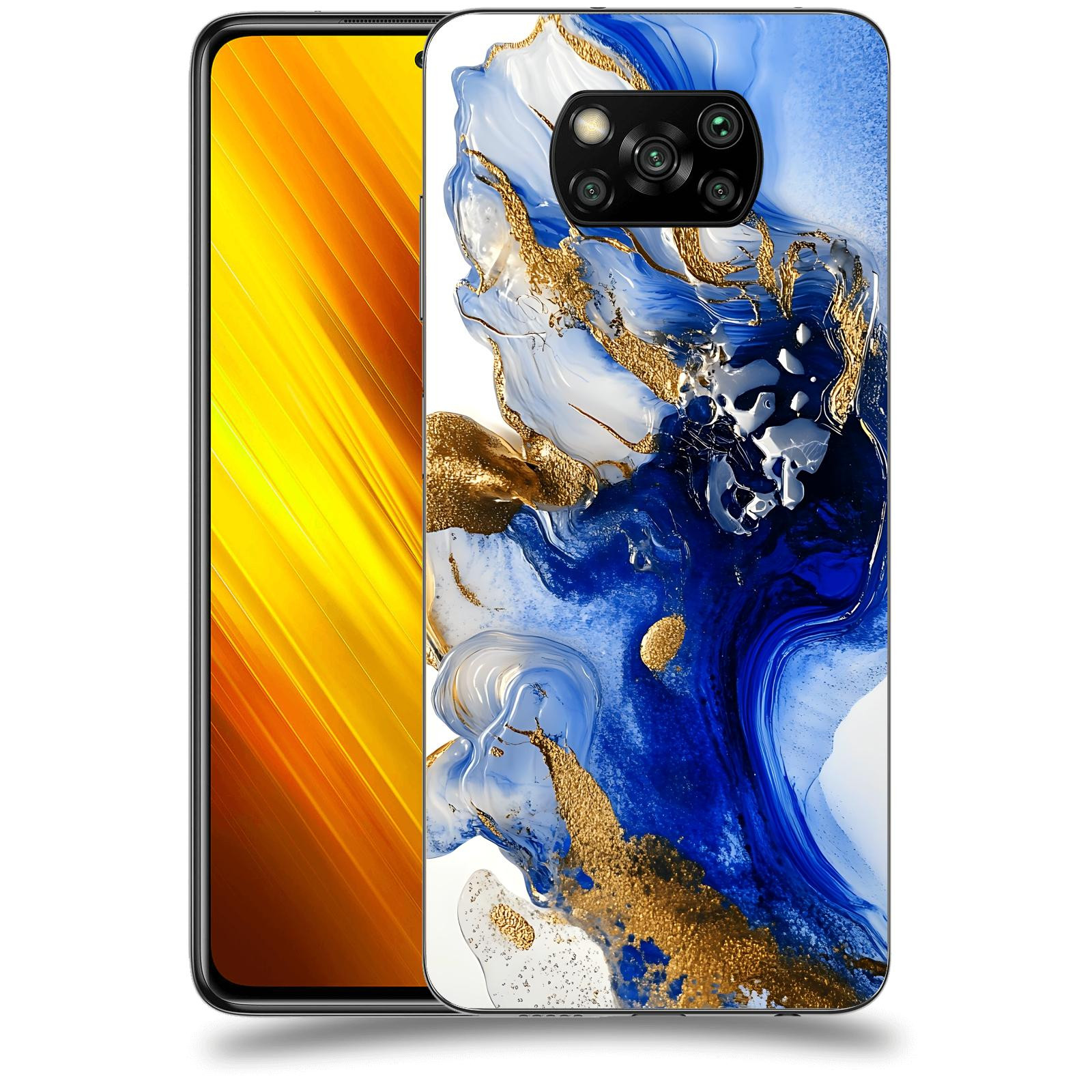 ACOVER Kryt na mobil Xiaomi Poco X3 - Ocean Waves III