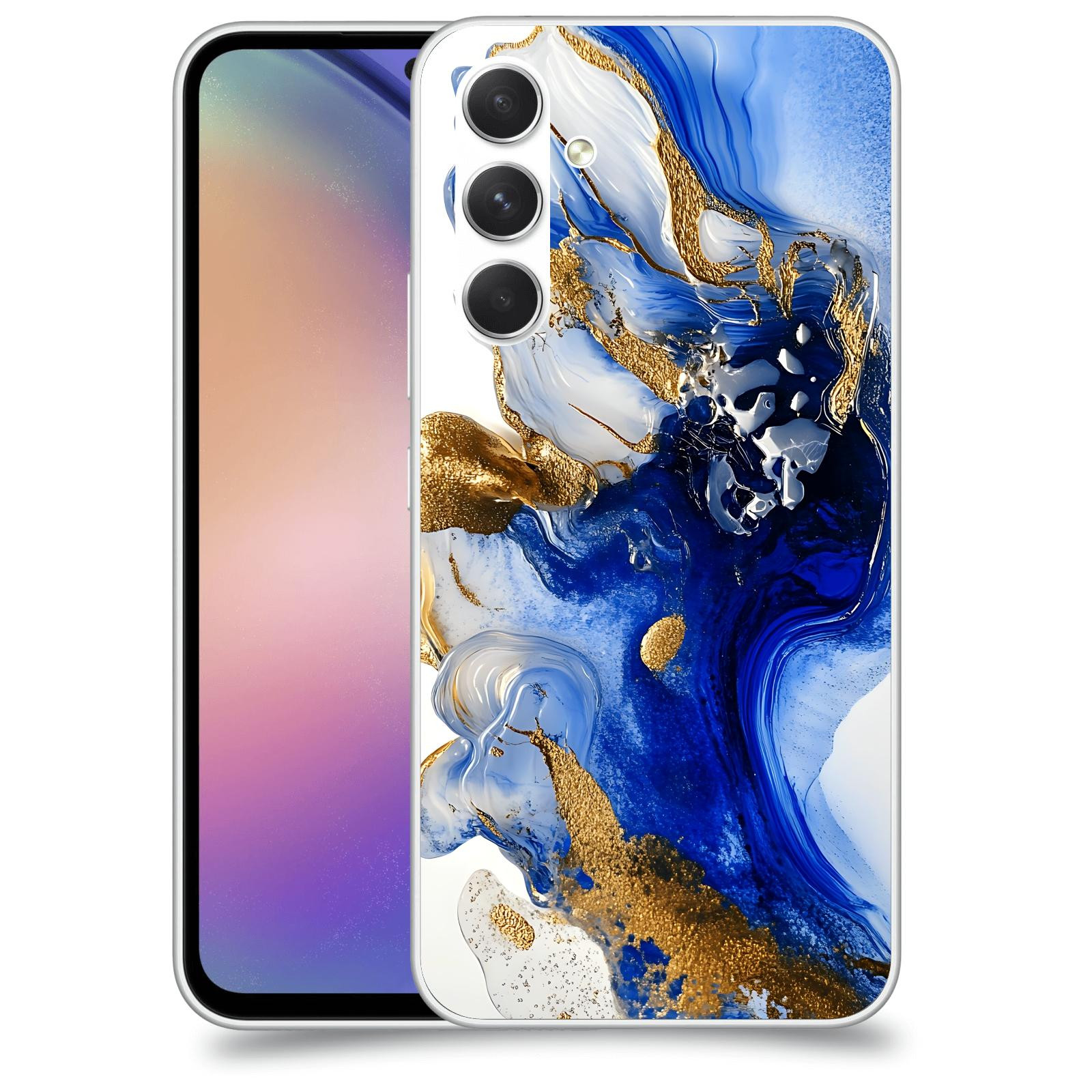 ACOVER Kryt na mobil Samsung Galaxy M54 5G - Ocean Waves III