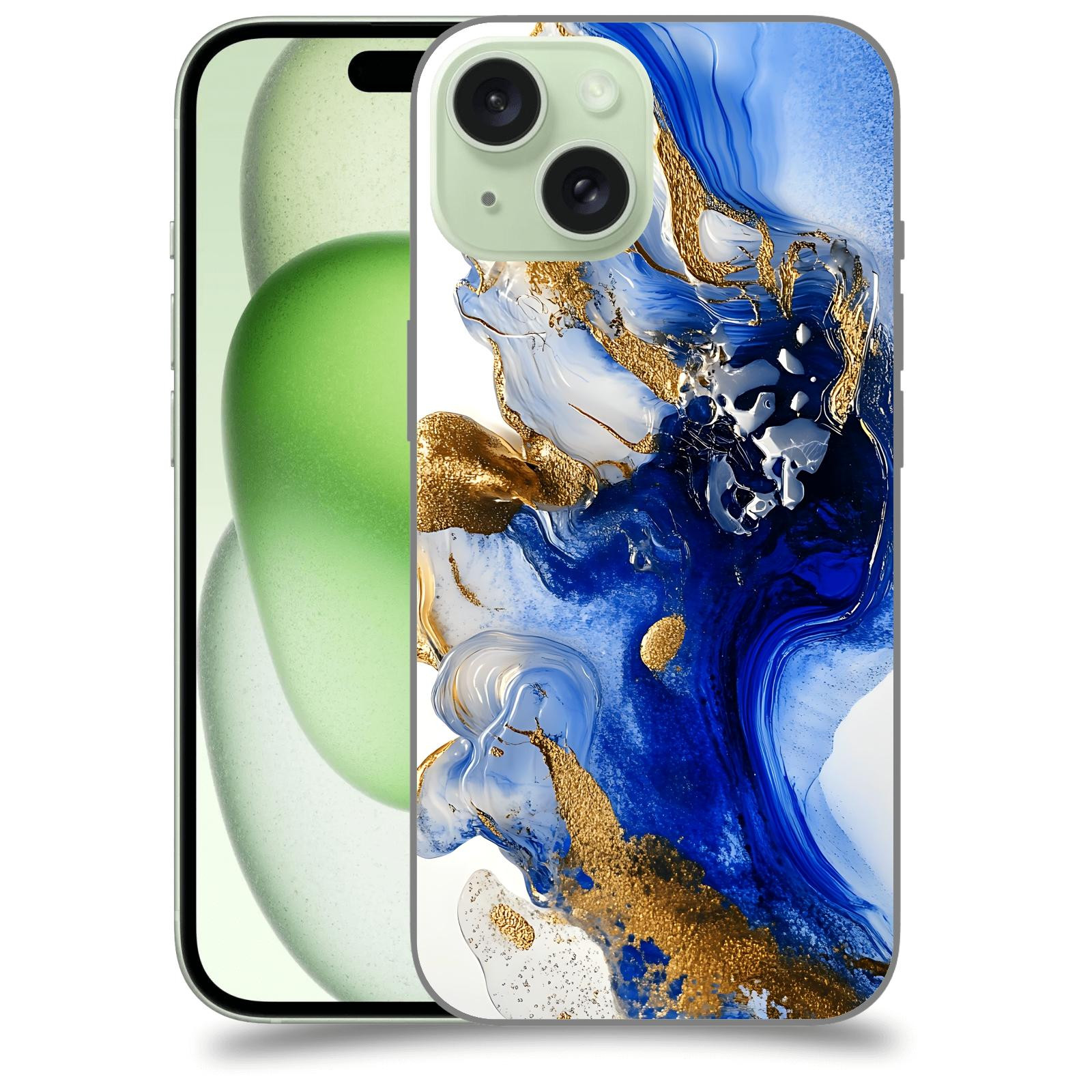 ACOVER Kryt na mobil Apple iPhone 15 - Ocean Waves III