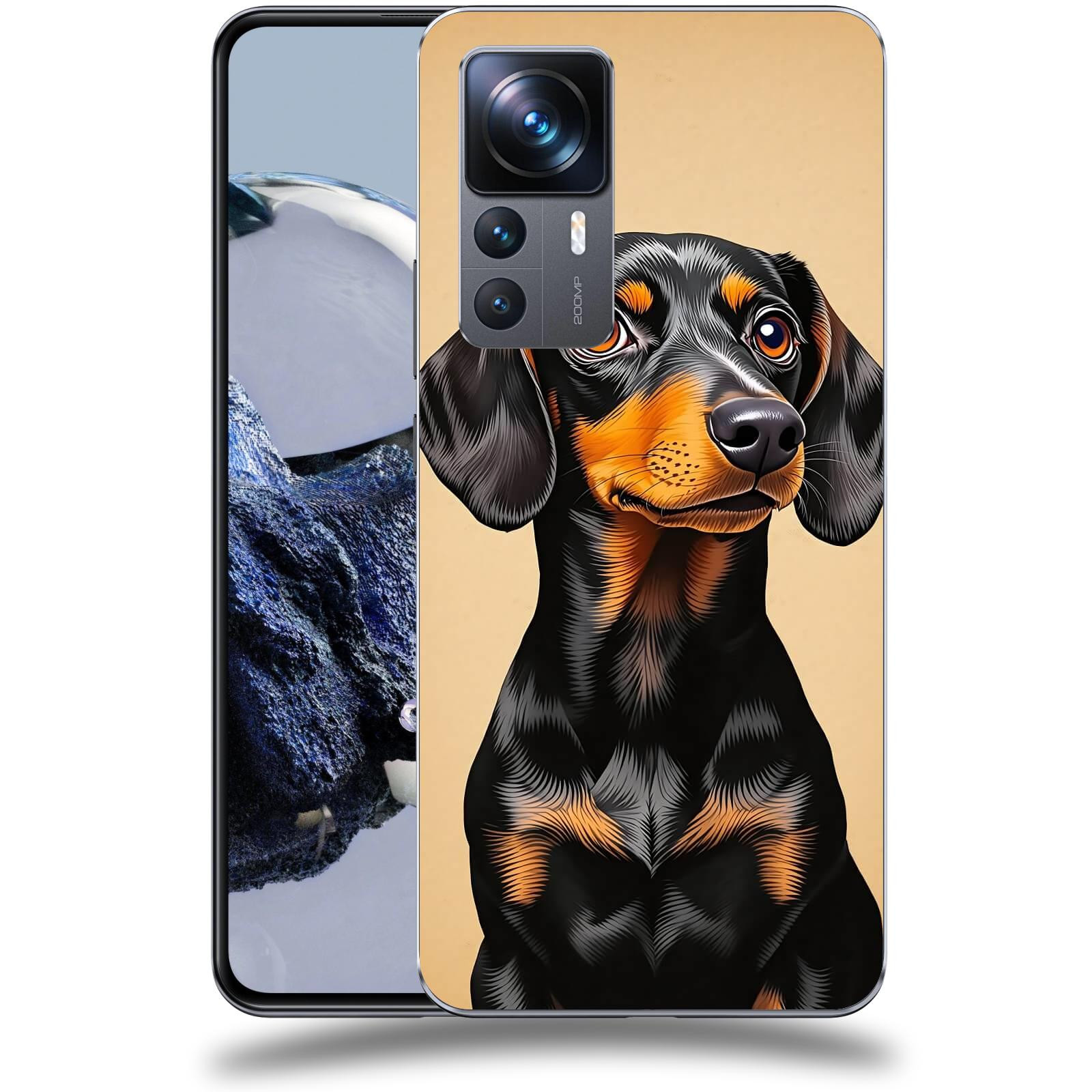 ACOVER Kryt na mobil Xiaomi 12T Pro - Dachshund I