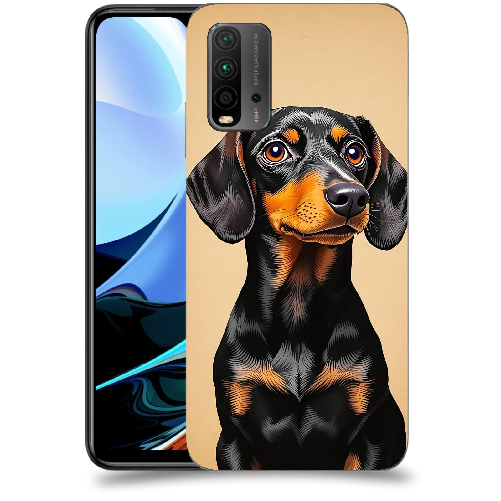 ACOVER Kryt na mobil Xiaomi Redmi 9T - Dachshund I