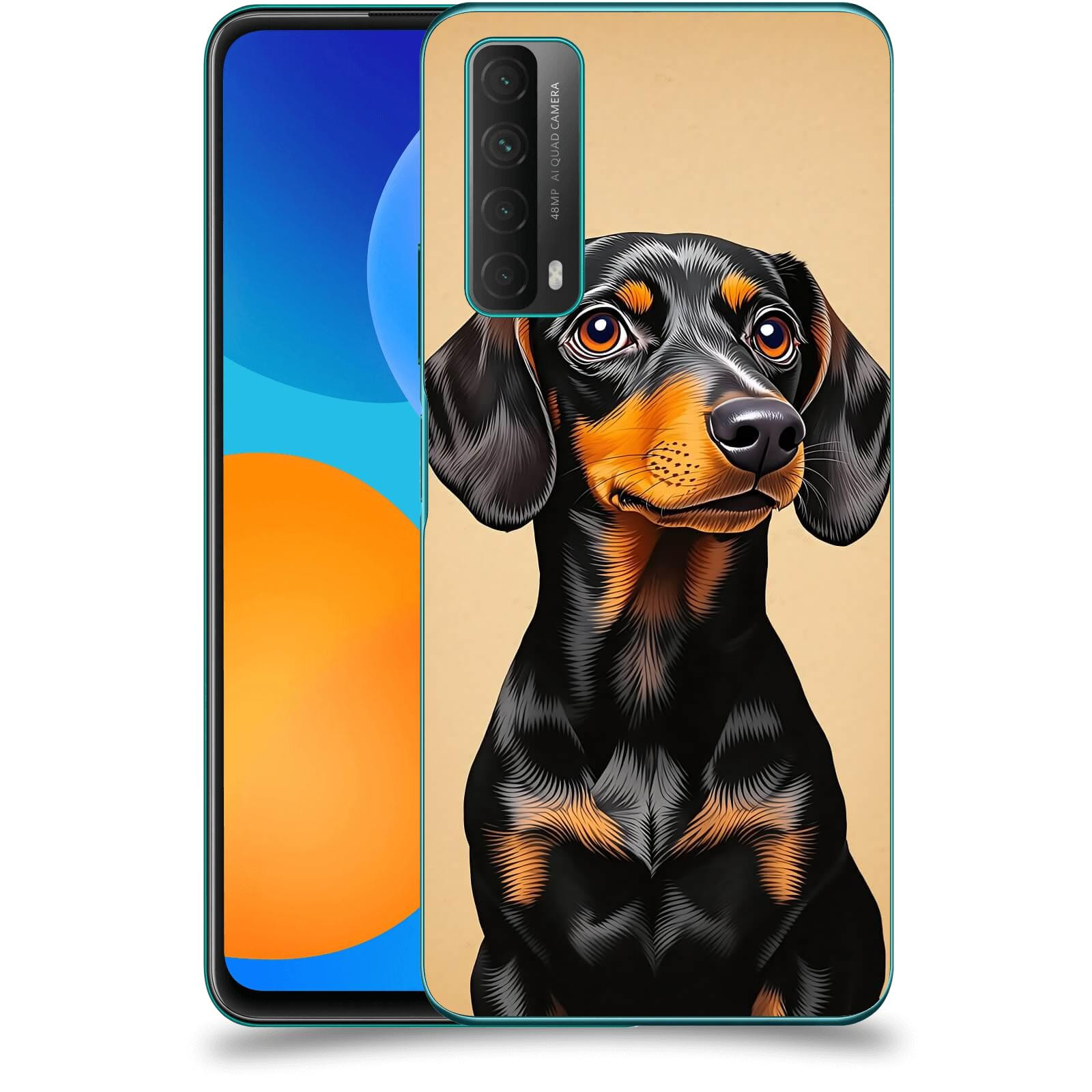 ACOVER Kryt na mobil Huawei P Smart 2021 - Dachshund I