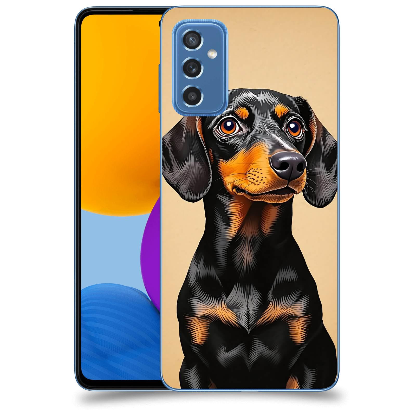 ACOVER Kryt na mobil Samsung Galaxy M52 5G - Dachshund I