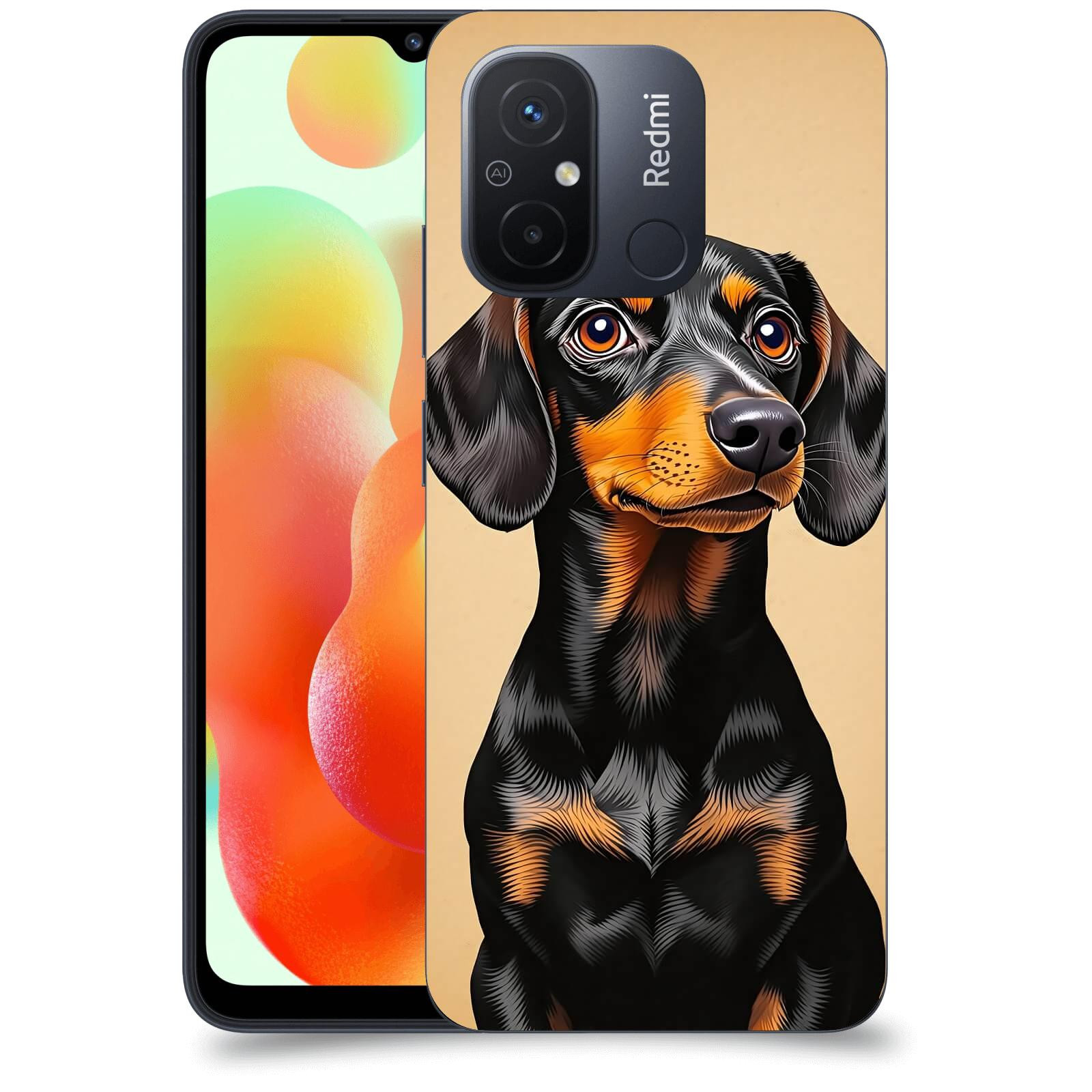 ACOVER Kryt na mobil Xiaomi Redmi 12C - Dachshund I