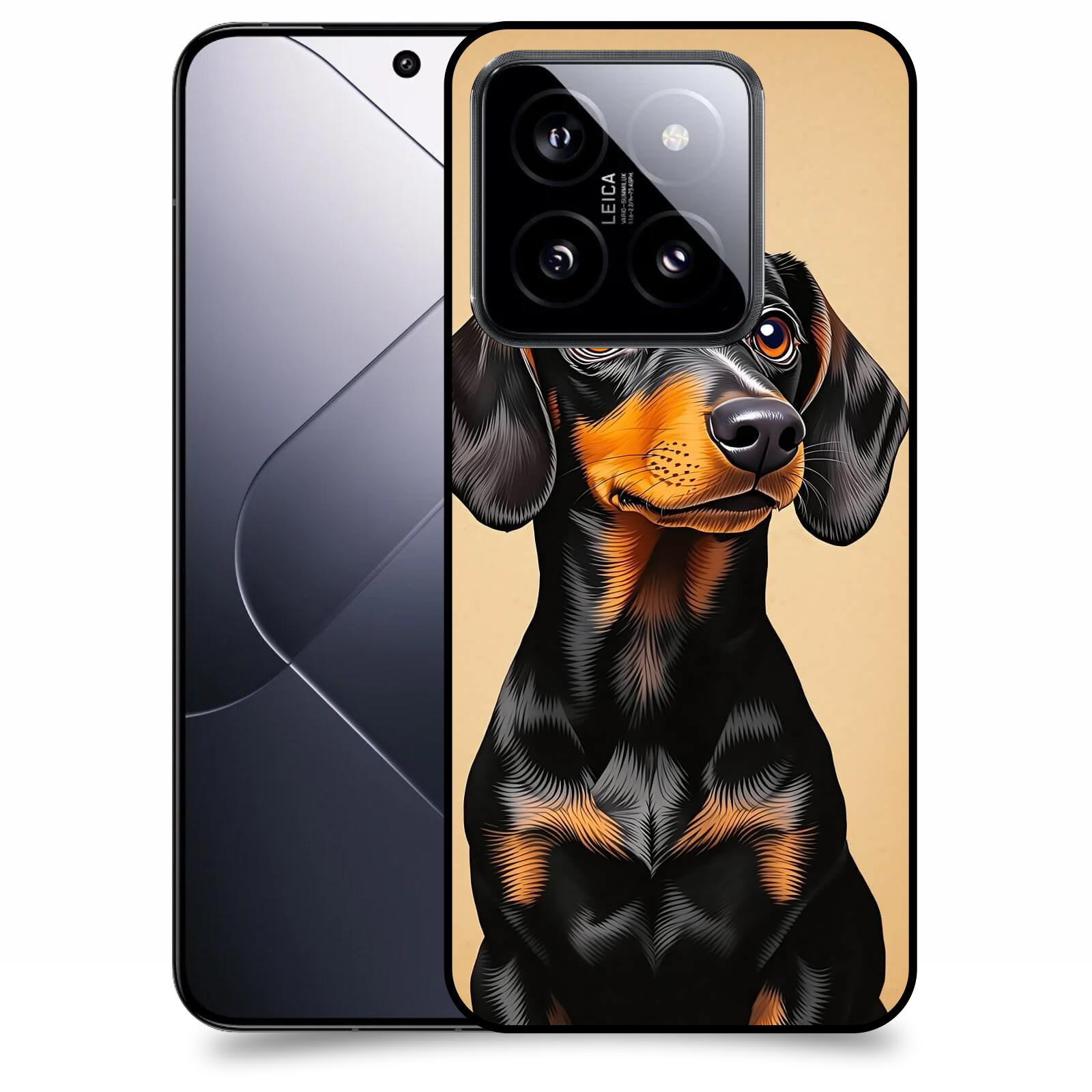 ACOVER Kryt na mobil Xiaomi 14 Pro - Dachshund I