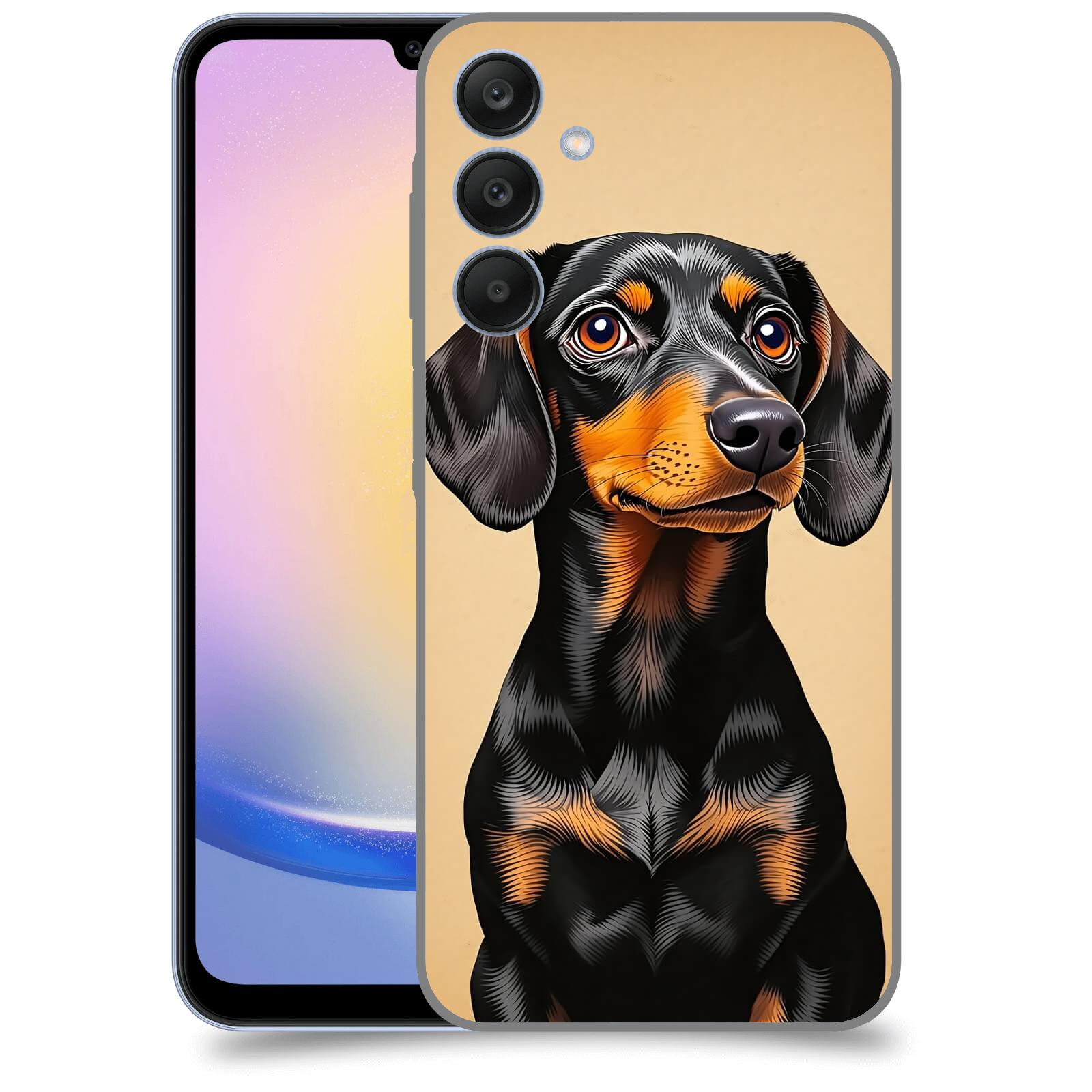 ACOVER Kryt na mobil Samsung Galaxy A25 5G - Dachshund I