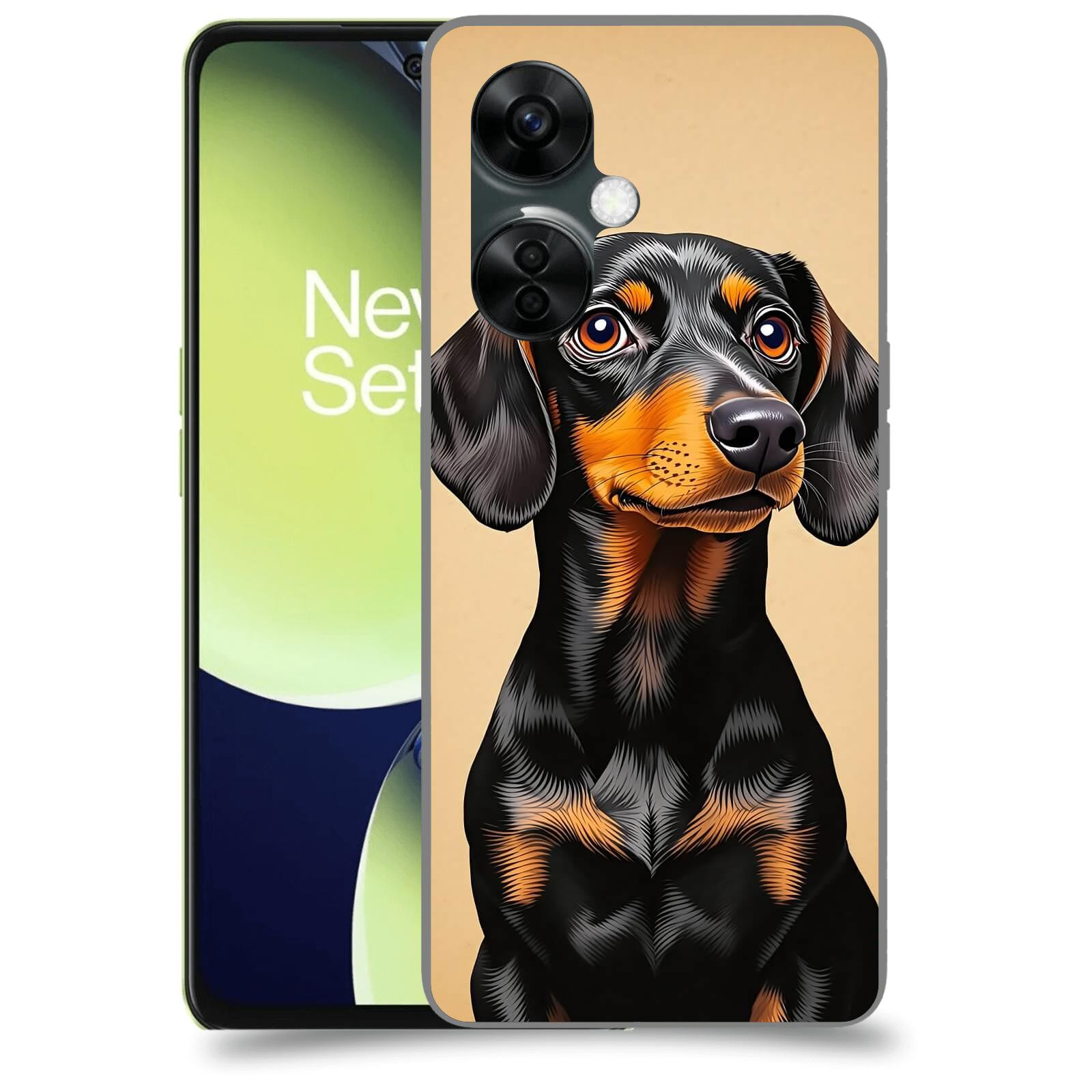 ACOVER Kryt na mobil OnePlus Nord CE 3 Lite 5G - Dachshund I