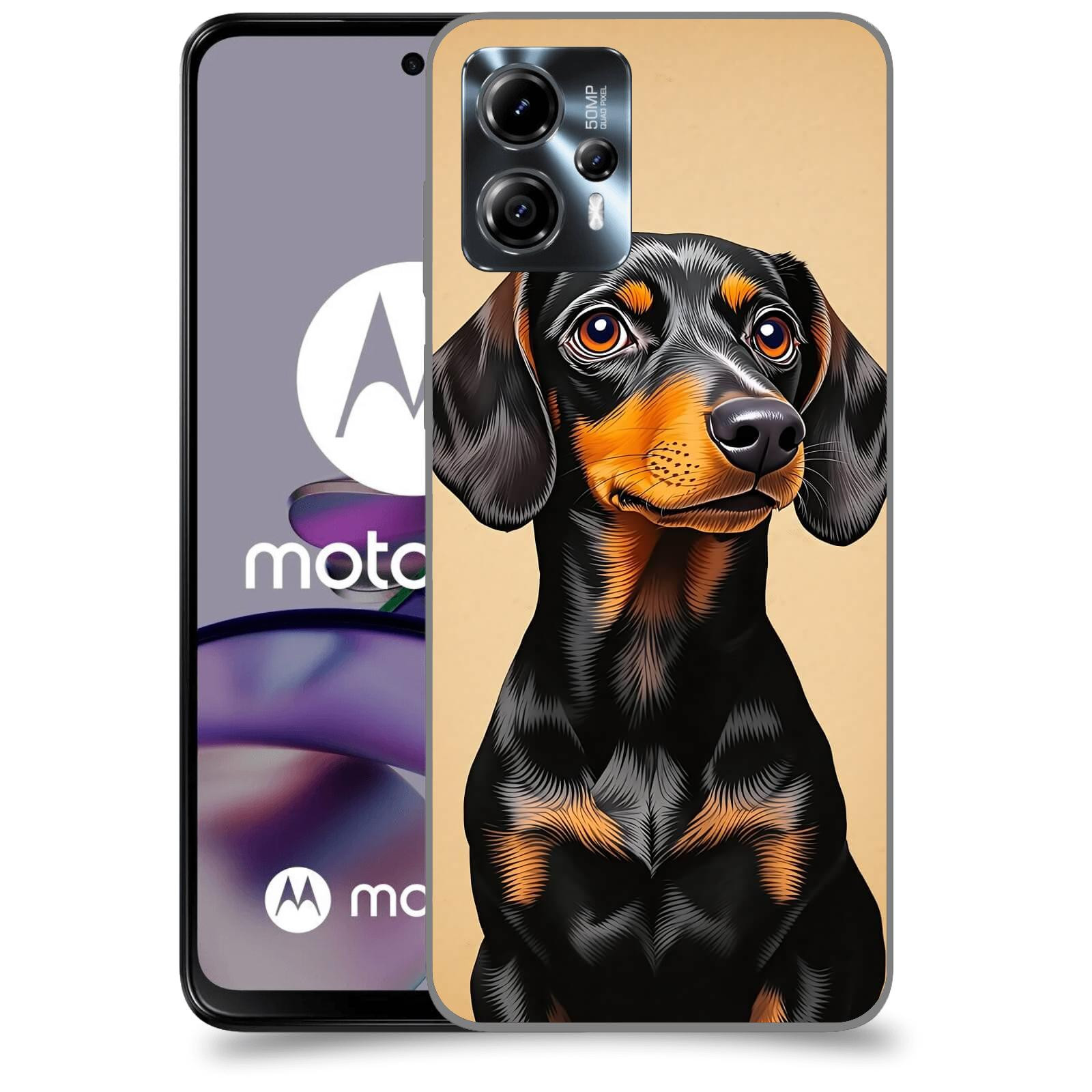 ACOVER Kryt na mobil Motorola Moto G13 - Dachshund I
