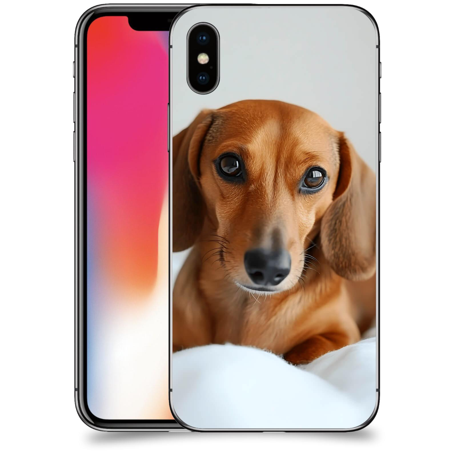 ACOVER Kryt na mobil Apple iPhone X/XS - Dachshund II