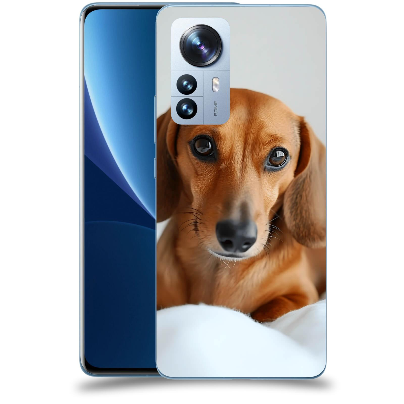 ACOVER Kryt na mobil Xiaomi 12 Pro - Dachshund II