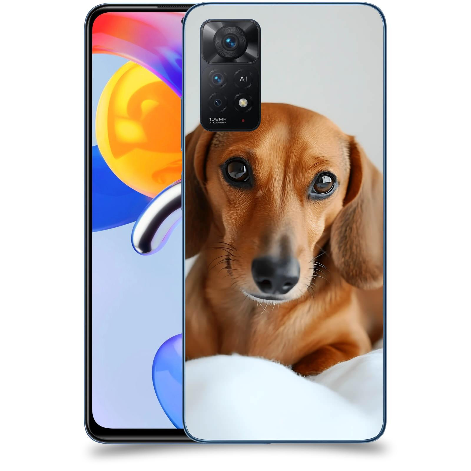 ACOVER Kryt na mobil Xiaomi Redmi Note 11 Pro 5G - Dachshund II