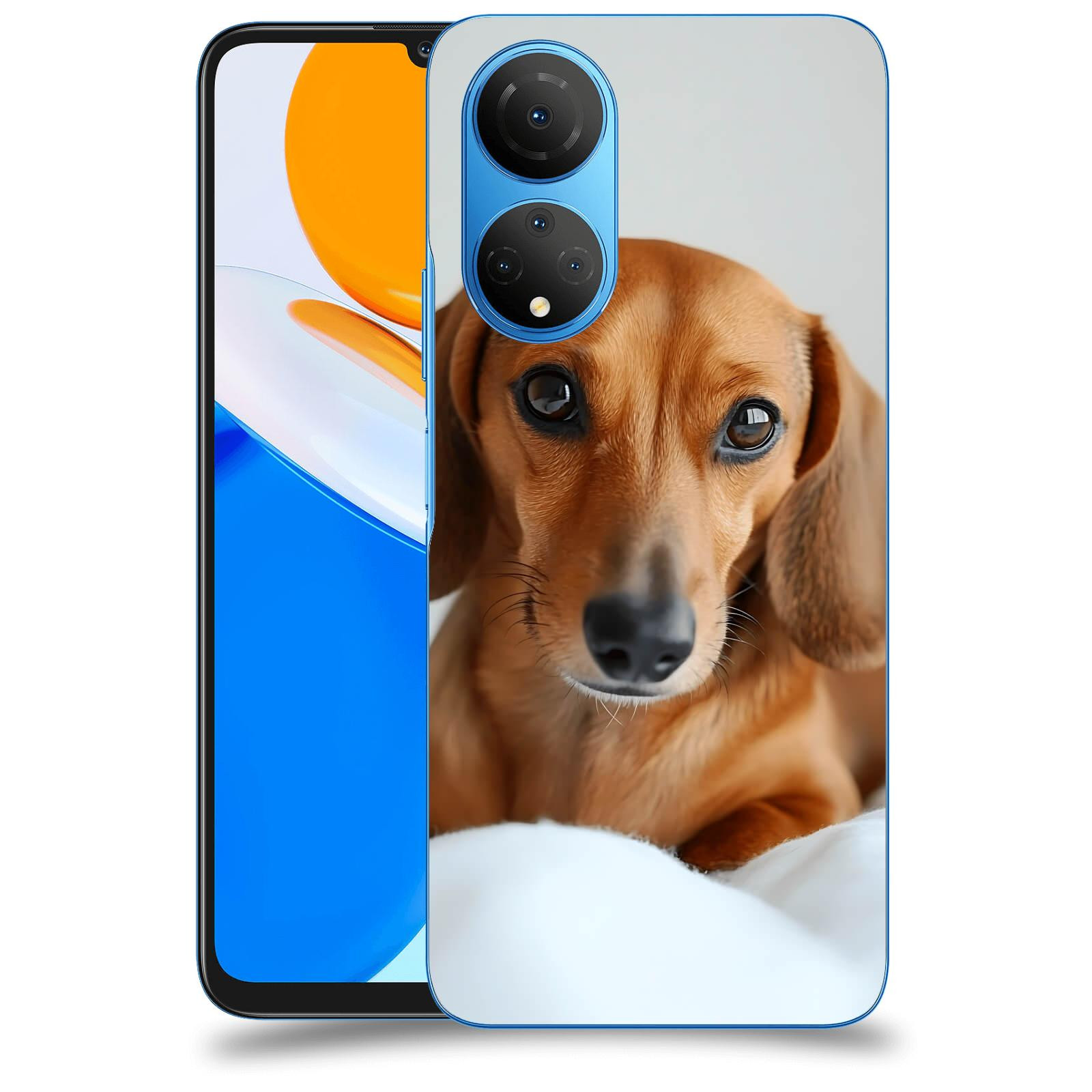 ACOVER Kryt na mobil Honor X7 - Dachshund II