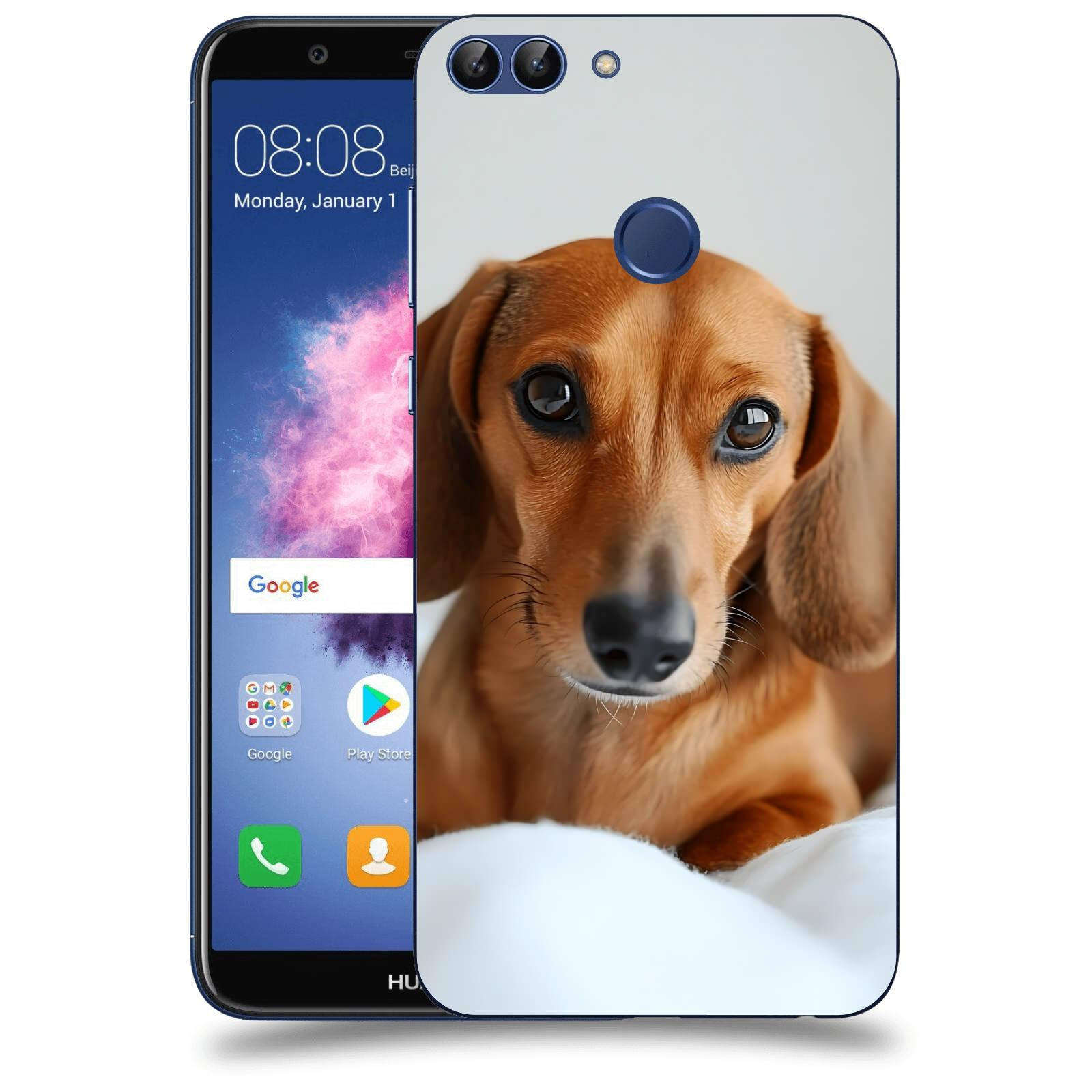 ACOVER Kryt na mobil Huawei P Smart - Dachshund II