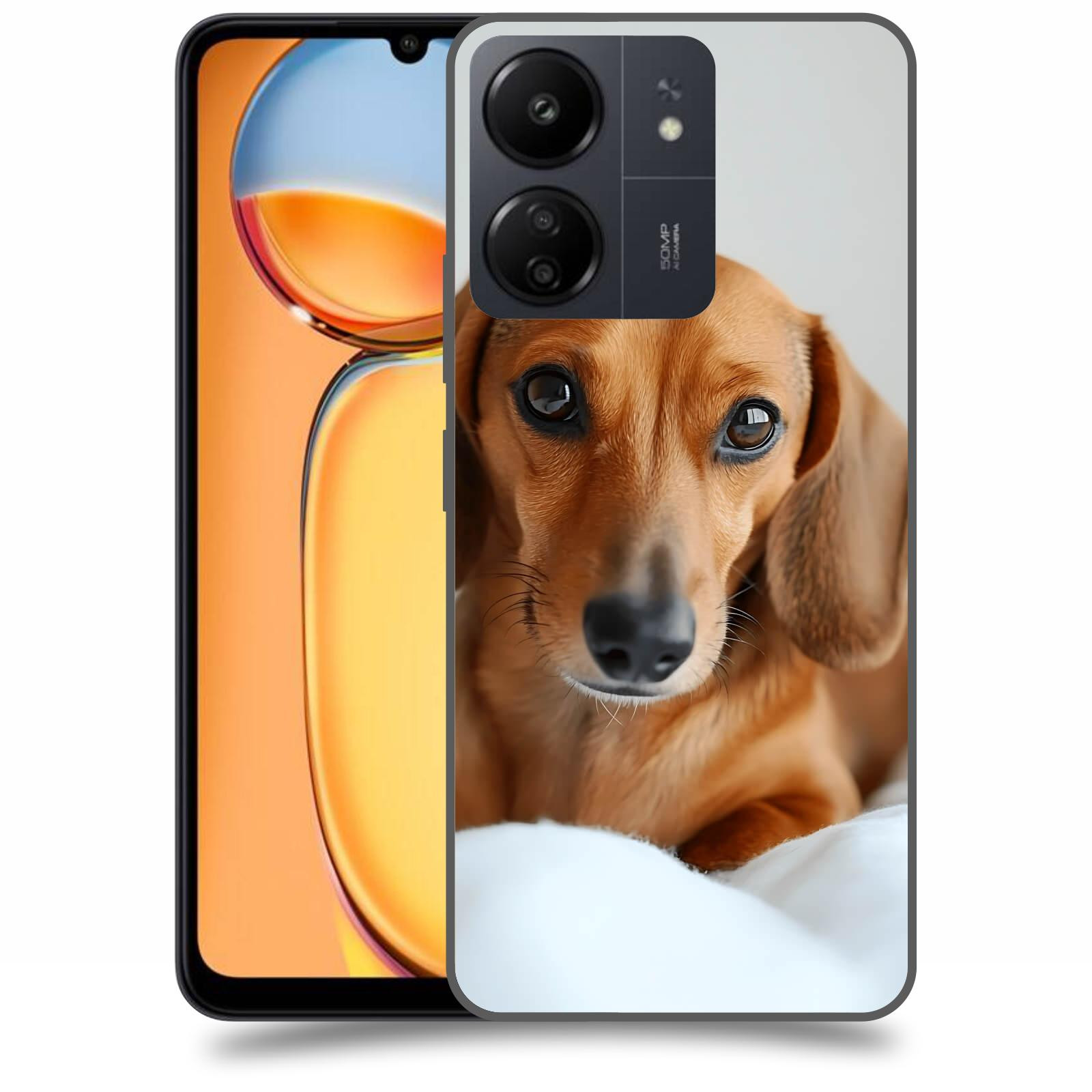 ACOVER Kryt na mobil Xiaomi Redmi 13C 4G  Dachshund II