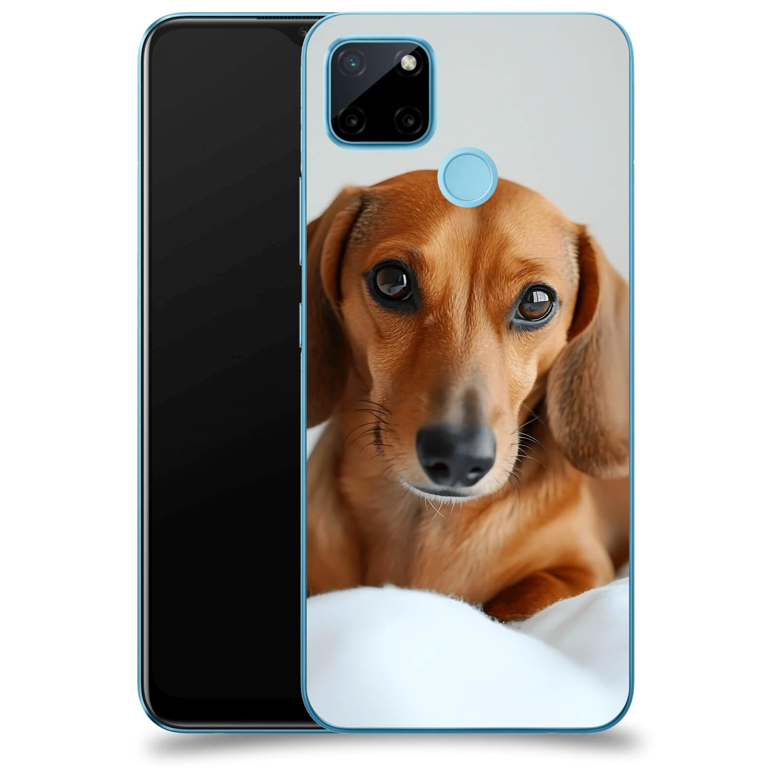 ACOVER Kryt na mobil Realme C21Y - Dachshund II